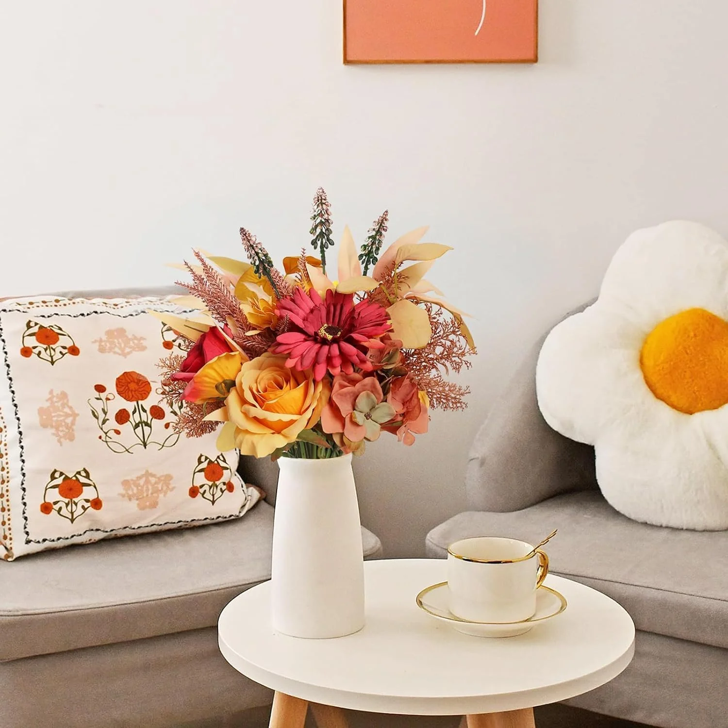 گل های مصنوعی برای دکوراسیون منزل، دسته گل عروسی با گل های مصنوعی، تزیین میز، تزیین عروسی و داخلی