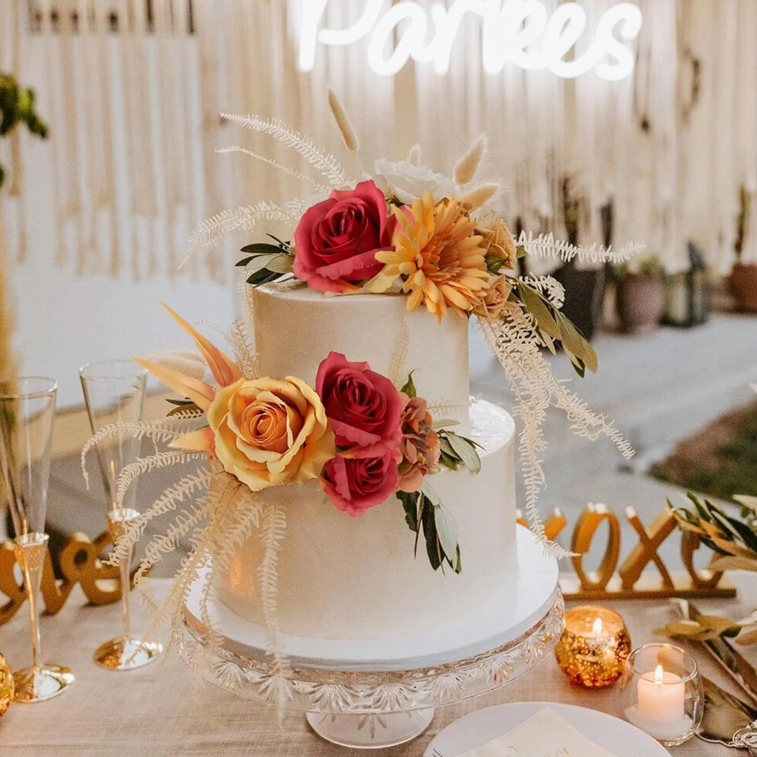 گل های مصنوعی برای دکوراسیون منزل، دسته گل عروسی با گل های مصنوعی، تزیین میز، تزیین عروسی و داخلی