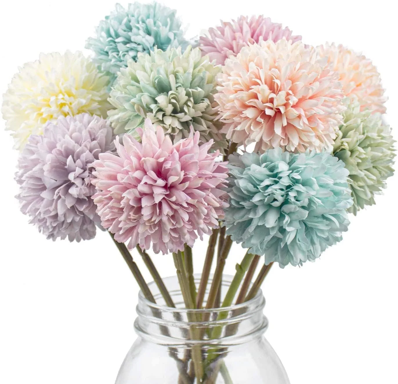 10 شاخه گل مصنوعی چند رنگ ابریشمی، گل ادریسی مصنوعی، دسته گل عروس برای تزئین منزل، دفتر کار، مهمانی و عروسی 10 شاخه گل مصنوعی چند رنگ ابریشمی، گل ادریسی مصنوعی، دسته گل عروس برای تزئین منزل، دفتر کار، مهمانی و عروسی