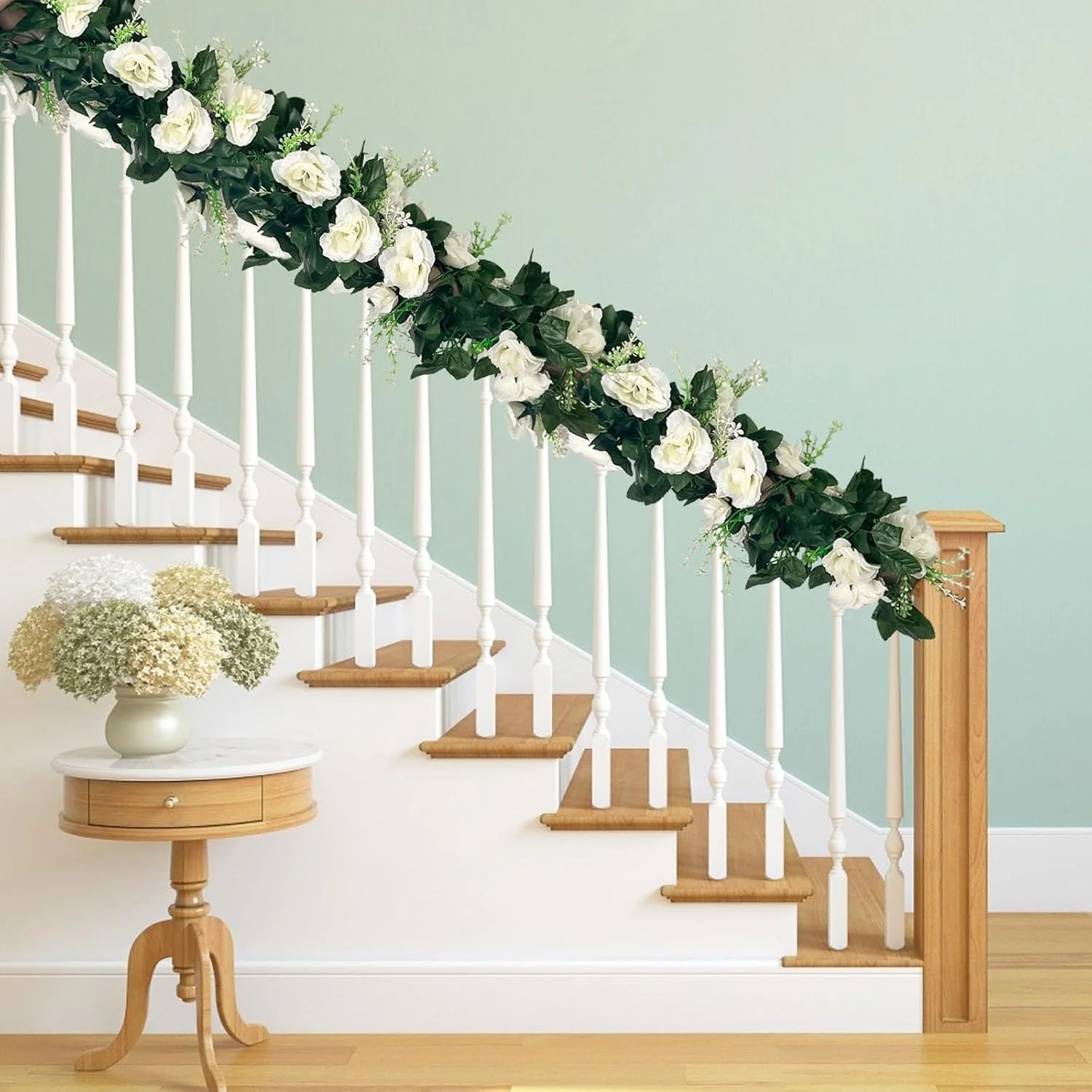 4 عدد ریسه گل رز سفید 8.5 متری، تاک گل مصنوعی، گل های تاک مصنوعی، ریسه آویز گل رز برای مهمانی عروسی، باغ، میز اتاق، کریسمس، دکور پس زمینه دیوار طاق 4 عدد ریسه گل رز سفید 8.5 متری، تاک گل مصنوعی، گل های تاک مصنوعی، ریسه آویز گل رز برای مهمانی عروسی، باغ، میز اتاق، کریسمس، دکور پس زمینه دیوار طاق