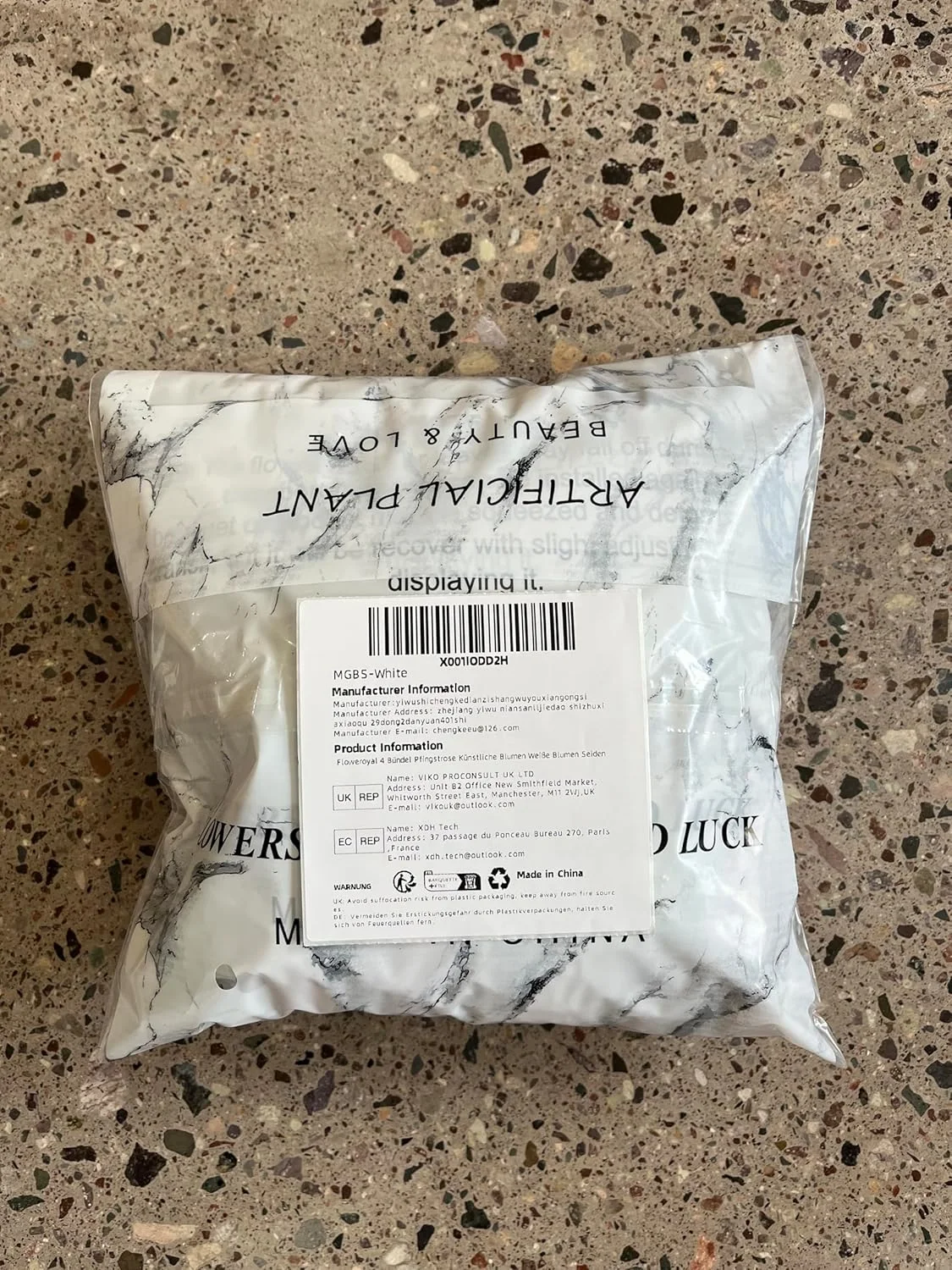 فلاوررویال 4 دسته گل صد تومانی، گل های مصنوعی، گل های سفید، گل صد تومانی ابریشمی، دسته گل برای مهمانی عروسی، تزیینات میز، گل آرایی، خانه، دکور آشپزخانه