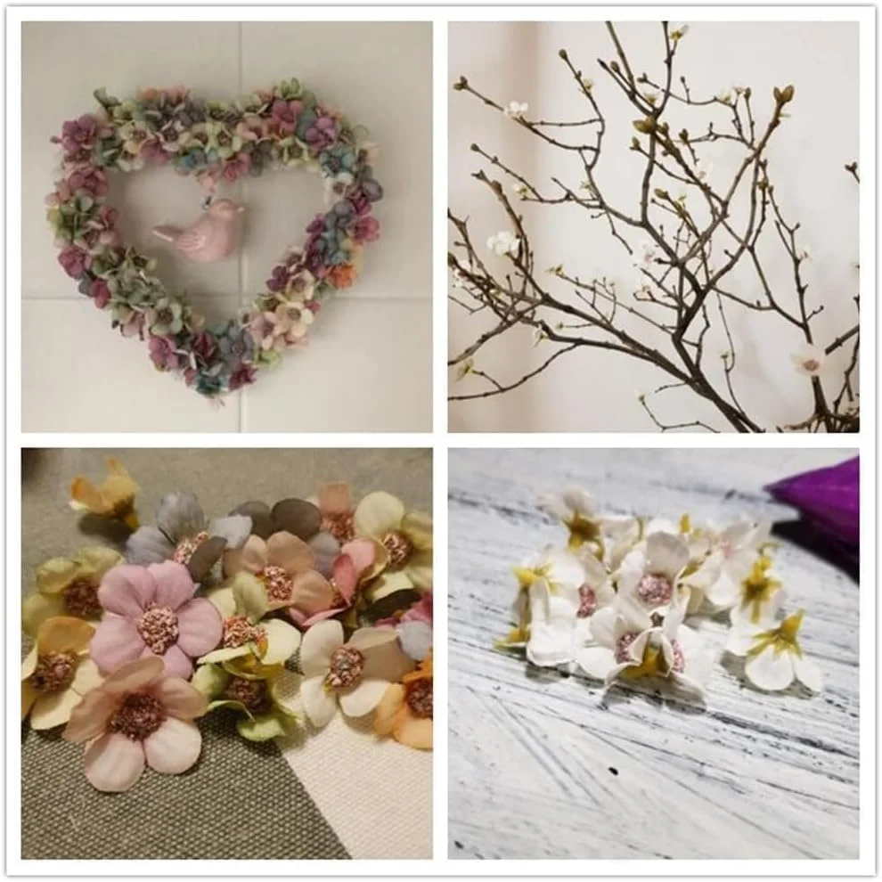 گلهای مصنوعی Joyzzz، 100 عدد گل سر دیزی مصنوعی 2.5x2.5 سانتیمتری، گل ابریشمی، گلهای مینیاتوری برای صنایع دستی، برای DIY، اسکرپ بوک، تزیین خیاطی، تاج گل، سرپوش، دکوراسیون عروسی گلهای مصنوعی Joyzzz، 100 عدد گل سر دیزی مصنوعی 2.5x2.5 سانتیمتری، گل ابریشمی، گلهای مینیاتوری برای صنایع دستی، برای DIY، اسکرپ بوک، تزیین خیاطی، تاج گل، سرپوش، دکوراسیون عروسی