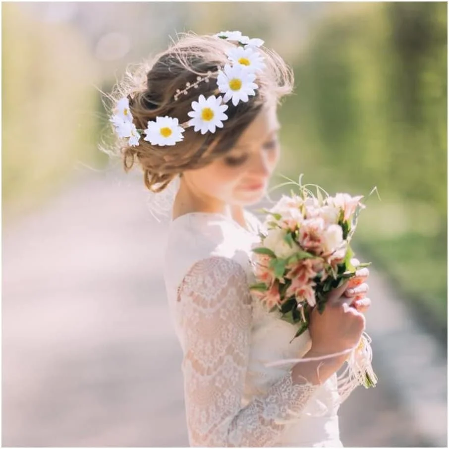 گل مینای مصنوعی MAKINGTEC، 100 عدد سر گل ابریشمی، سر گل ژربرا پارچه ای مصنوعی 1.5 اینچی برای عروسی، دکوراسیون منزل، تخم مرغ های DIY، صنایع دستی کلاه ساحلی - سفید گل مینای مصنوعی MAKINGTEC، 100 عدد سر گل ابریشمی، سر گل ژربرا پارچه ای مصنوعی 1.5 اینچی برای عروسی، دکوراسیون منزل، تخم مرغ های DIY، صنایع دستی کلاه ساحلی - سفید