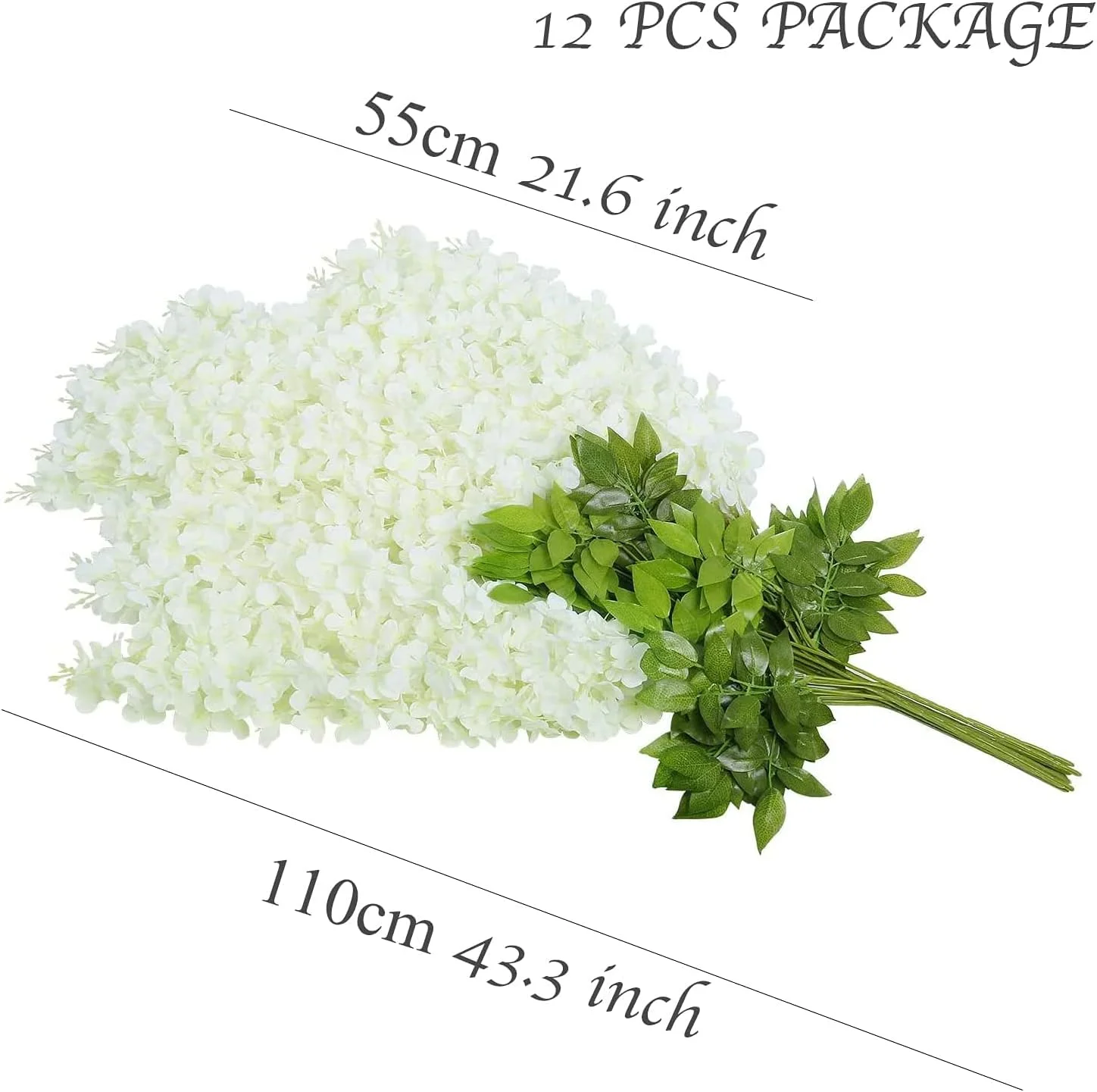 گل های مصنوعی Nyganmelloz برای دکوراسیون، 12 عدد ویستریا ابریشمی، بوته تاک ابریشمی آویزان، گیاهان مصنوعی داخلی و خارجی برای مهمانی عروسی باغ، سفید گل های مصنوعی Nyganmelloz برای دکوراسیون، 12 عدد ویستریا ابریشمی، بوته تاک ابریشمی آویزان، گیاهان مصنوعی داخلی و خارجی برای مهمانی عروسی باغ، سفید