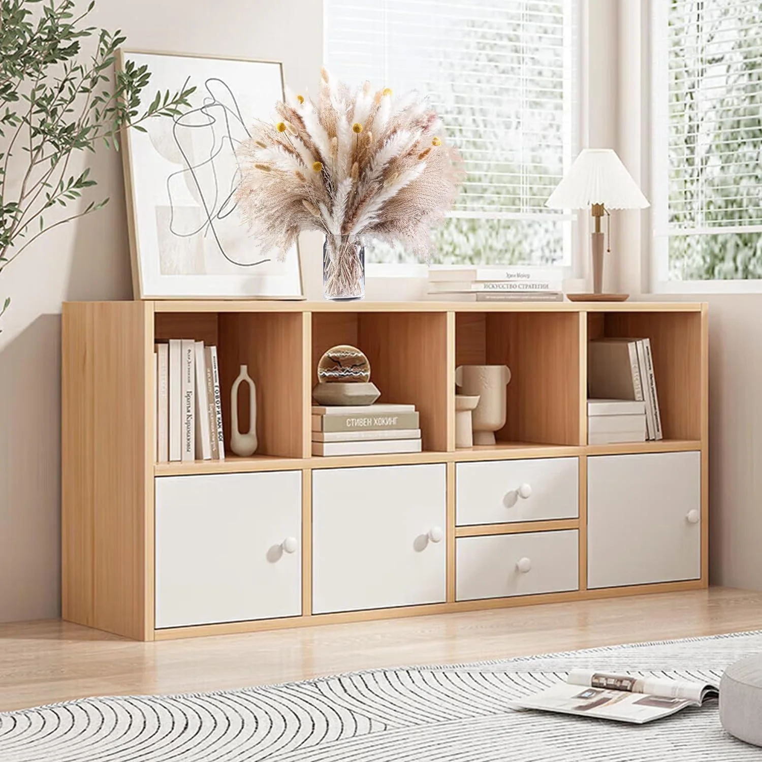 پامپاس گراس طبیعی خشک شده Purfex-100 عددی، دسته گل گل خشک پامپاس 17.5 اینچی - دکوراسیون منزل به سبک بوهو، گل های مصنوعی برای عروسی، گل های پامپاس برای اتاق گل، خانه، مهمانی، تزئینات میز. پامپاس گراس طبیعی خشک شده Purfex-100 عددی، دسته گل گل خشک پامپاس 17.5 اینچی - دکوراسیون منزل به سبک بوهو، گل های مصنوعی برای عروسی، گل های پامپاس برای اتاق گل، خانه، مهمانی، تزئینات میز.