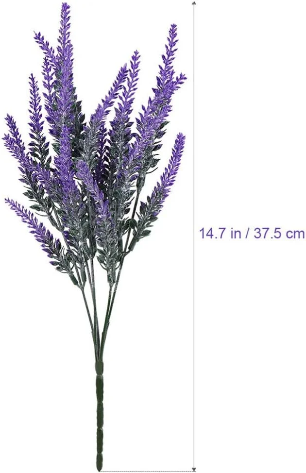 گل مصنوعی پلاستیکی اسطوخودوس XNIUIU، گیاهان اسطوخودوس مصنوعی واقعی برای عروسی، کاردستی، دکور آشپزخانه یا دکوراسیون منزل روستایی 6 عدد (بنفش) گل مصنوعی پلاستیکی اسطوخودوس XNIUIU، گیاهان اسطوخودوس مصنوعی واقعی برای عروسی، کاردستی، دکور آشپزخانه یا دکوراسیون منزل روستایی 6 عدد (بنفش)