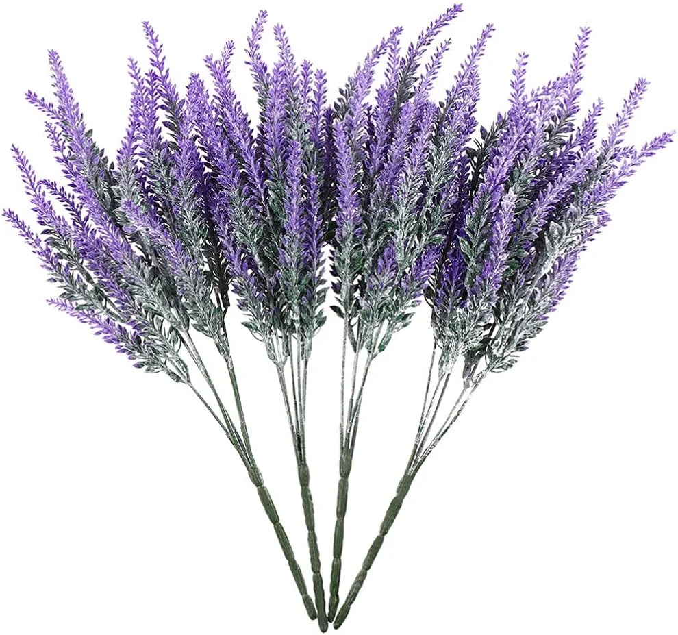 گل مصنوعی پلاستیکی اسطوخودوس XNIUIU، گیاهان اسطوخودوس مصنوعی واقعی برای عروسی، کاردستی، دکور آشپزخانه یا دکوراسیون منزل روستایی 6 عدد (بنفش) گل مصنوعی پلاستیکی اسطوخودوس XNIUIU، گیاهان اسطوخودوس مصنوعی واقعی برای عروسی، کاردستی، دکور آشپزخانه یا دکوراسیون منزل روستایی 6 عدد (بنفش)