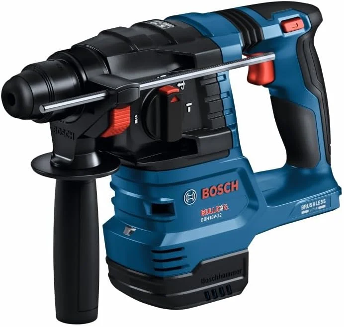 چکش تخریب چرخشی بوش GBH18V-22N 18V Brushless SDS-plus® Bulldog™ 3/4 اینچ (فقط ابزار)