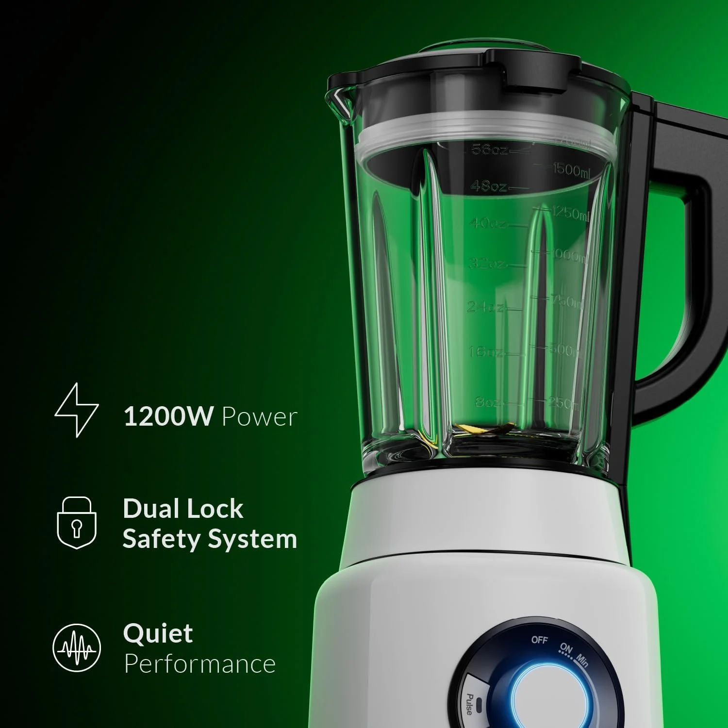 مخلوط کن و آسیاب فلر آلمان مدل BLG1200، 1200 وات، پارچ شیشه ای 1.7 لیتری، حالت های خرد کردن یخ/اسموتی/پالس، سرعت متغیر، تیغه 6 پره، قفل ایمنی، 2 سال گارانتی، استیل ضد زنگ (سفید) مخلوط کن و آسیاب فلر آلمان مدل BLG1200، 1200 وات، پارچ شیشه ای 1.7 لیتری، حالت های خرد کردن یخ/اسموتی/پالس، سرعت متغیر، تیغه 6 پره، قفل ایمنی، 2 سال گارانتی، استیل ضد زنگ (سفید)