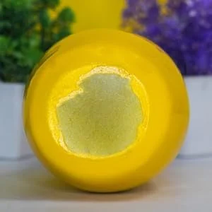 گلدان زرد VASTU VARDAN برای کنترل هزینه ها و افزایش پس انداز / تزئینی / دکوری برای خانه و محل کار / منطقه جنوب به جنوب (بسته 1 عددی، 8 اینچ)
