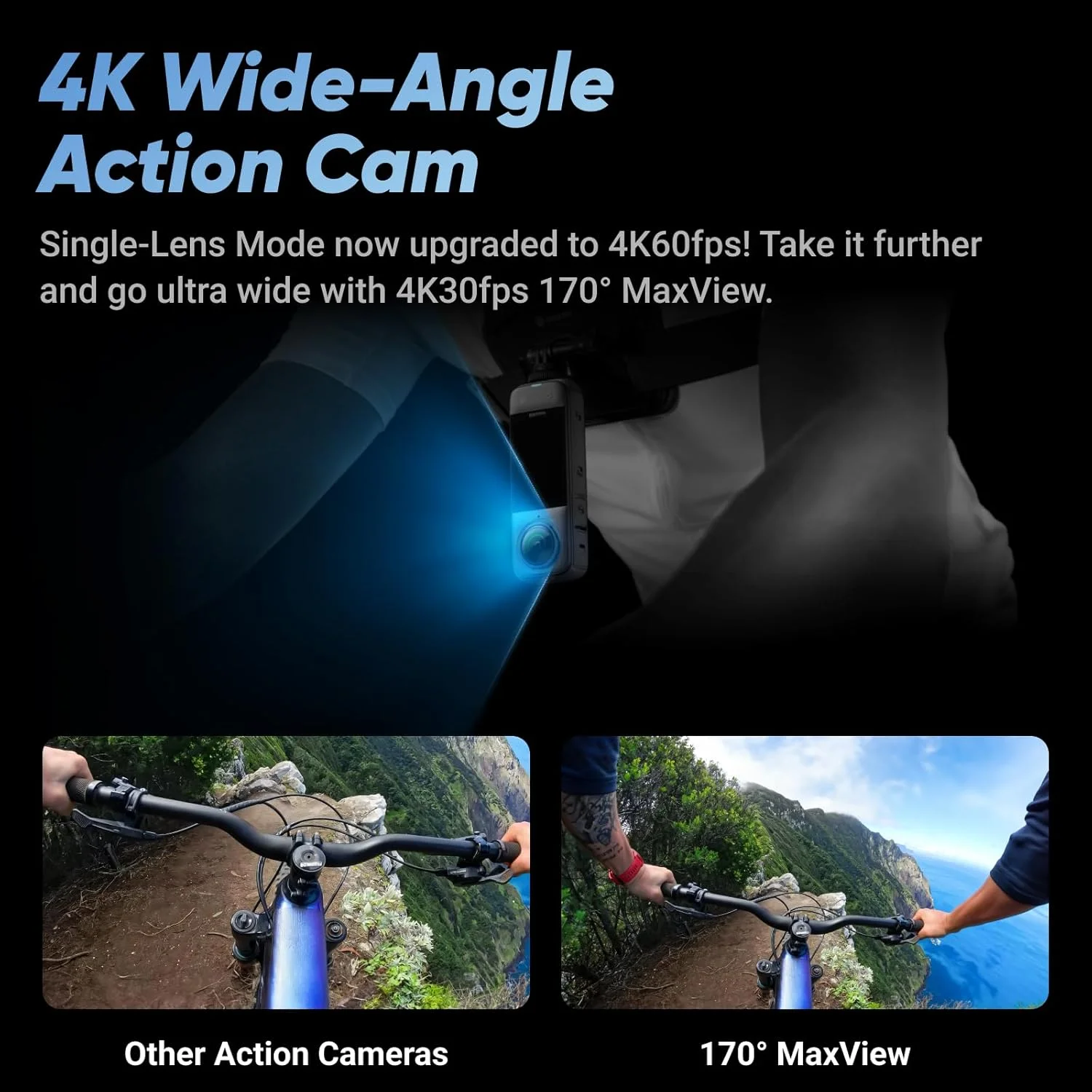 دوربین اکشن 360 درجه 8K اینستا360 X4