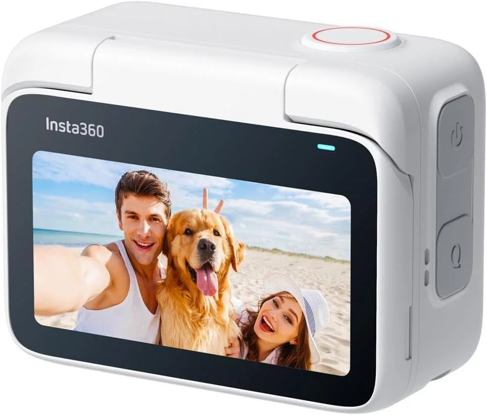 اینستا360 GO 3 (128GB) - دوربین اکشن کوچک و سبک، قابل حمل و چند منظوره، POV بدون دست، نصب در هر مکان، تثبیت کننده، اکشن پاد چند منظوره، ضد آب، برای سفر، ورزش، ولاگ
