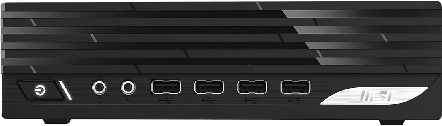 کامپیوتر رومیزی مینی MSI PRO DP21 12M - پردازنده نسل دوازدهم Intel Core i9-12900K شانزده هسته ای تا 5.20 گیگاهرتز، 64 گیگابایت رم، 1 ترابایت NVMe SSD، گرافیک Intel UHD 770، Wi-Fi 6، نصب VESA، ویندوز 11 هوم
