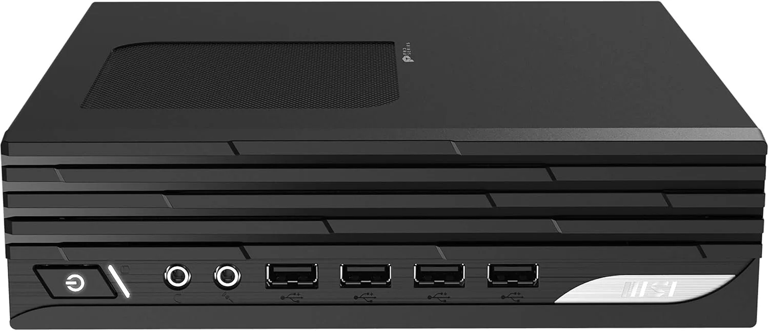 کامپیوتر رومیزی مینی MSI PRO DP21 12M - پردازنده نسل دوازدهم Intel Core i9-12900K شانزده هسته ای تا 5.20 گیگاهرتز، 64 گیگابایت رم، 1 ترابایت NVMe SSD، گرافیک Intel UHD 770، Wi-Fi 6، نصب VESA، ویندوز 11 هوم
