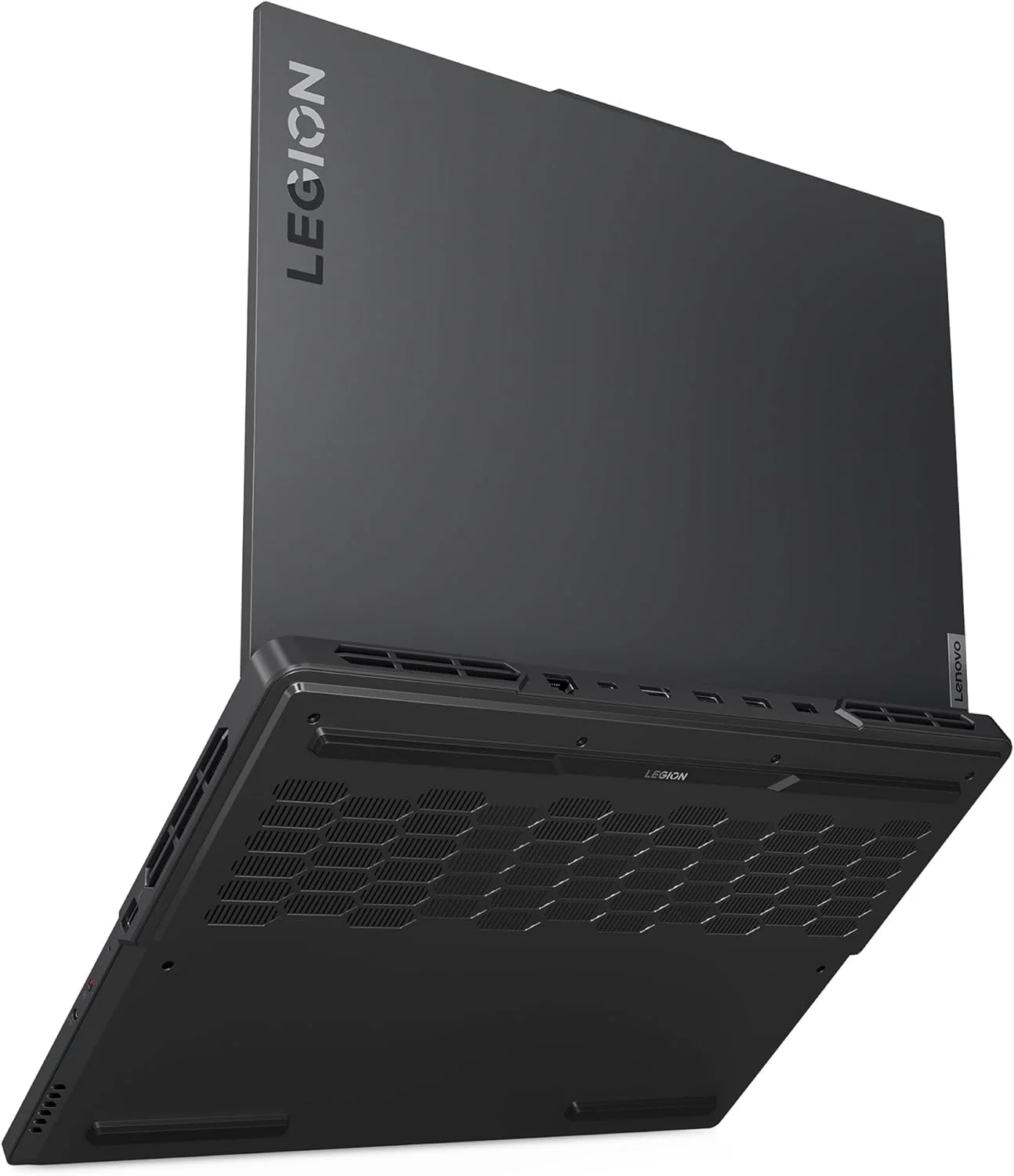 لپ تاپ گیمینگ لنوو Legion Pro 5i Gen 9، پردازنده Intel i9-14900HX، رم 32 گیگابایتی DDR5، حافظه SSD 2 ترابایتی PCIe، صفحه نمایش 16 اینچی WQXGA (2560x1600)، کارت گرافیک Nvidia G-Force RTX 4070، کیبورد RGB، ویندوز 11 هوم