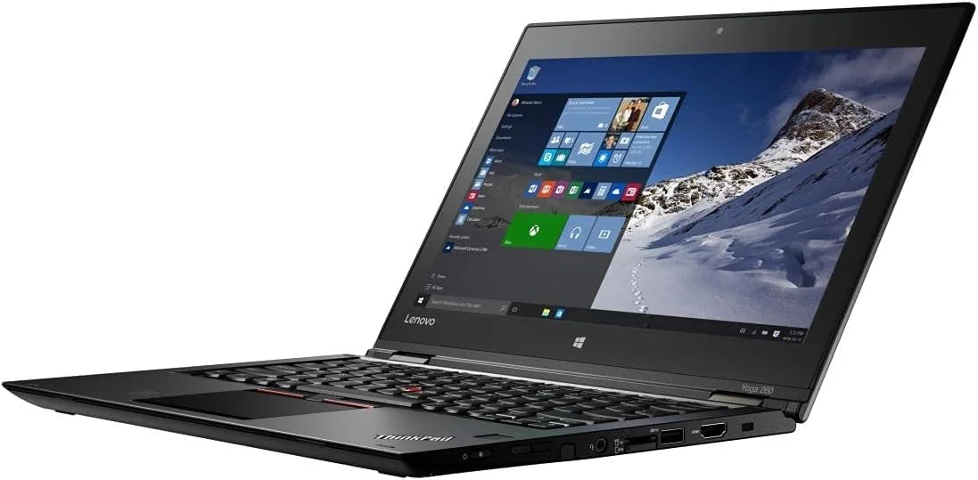 لپ تاپ تجاری اولترابوک لنوو Thinkpad YOGA 260 (بازسازی شده) | پردازنده intel Core i5-6300U | رم 8 گیگابایت | حافظه SSD 256 گیگابایت | صفحه نمایش لمسی 12.5 اینچی 360 درجه | ویندوز 10 حرفه ای |، مشکی لپ تاپ تجاری اولترابوک لنوو Thinkpad YOGA 260 (بازسازی شده) | پردازنده intel Core i5-6300U | رم 8 گیگابایت | حافظه SSD 256 گیگابایت | صفحه نمایش لمسی 12.5 اینچی 360 درجه | ویندوز 10 حرفه ای |، مشکی
