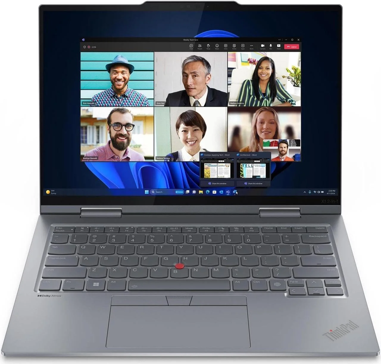 لپ تاپ 2 در 1 Lenovo ThinkPad X1 Gen 9 با پردازنده Intel Core Ultra 7 165U vPro، صفحه نمایش 14 اینچی IPS لمسی ضد انعکاس نور 400 نیتی، 32 گیگابایت رم، 1 ترابایت SSD، قلم Slim، دوربین FHD RGB+IR، حسگر اثر انگشت و ویندوز 11 پرو لپ تاپ 2 در 1 Lenovo ThinkPad X1 Gen 9 با پردازنده Intel Core Ultra 7 165U vPro، صفحه نمایش 14 اینچی IPS لمسی ضد انعکاس نور 400 نیتی، 32 گیگابایت رم، 1 ترابایت SSD، قلم Slim، دوربین FHD RGB+IR، حسگر اثر انگشت و ویندوز 11 پرو