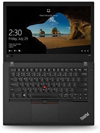 لپ تاپ تجاری لنوو ThinkPad T480 بازسازی شده | پردازنده intel Core i5-8250U | رم 8 گیگابایتی | SSD 256 گیگابایتی | گرافیک intel HD 620 | صفحه نمایش 14.1 اینچی | ویندوز 10 پرو (بازسازی شده)