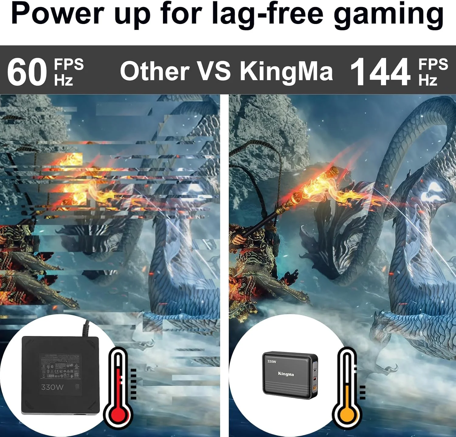 شارژر لپ تاپ 330 واتی King Ma GaN، آداپتور شارژ سریع PD 3.0 ROG FX50 برای لپ تاپ های گیمینگ و مهندسی سازگار با FX53/ZX50/K550/N550/A550/N551/FX63 شارژر لپ تاپ 330 واتی King Ma GaN، آداپتور شارژ سریع PD 3.0 ROG FX50 برای لپ تاپ های گیمینگ و مهندسی سازگار با FX53/ZX50/K550/N550/A550/N551/FX63