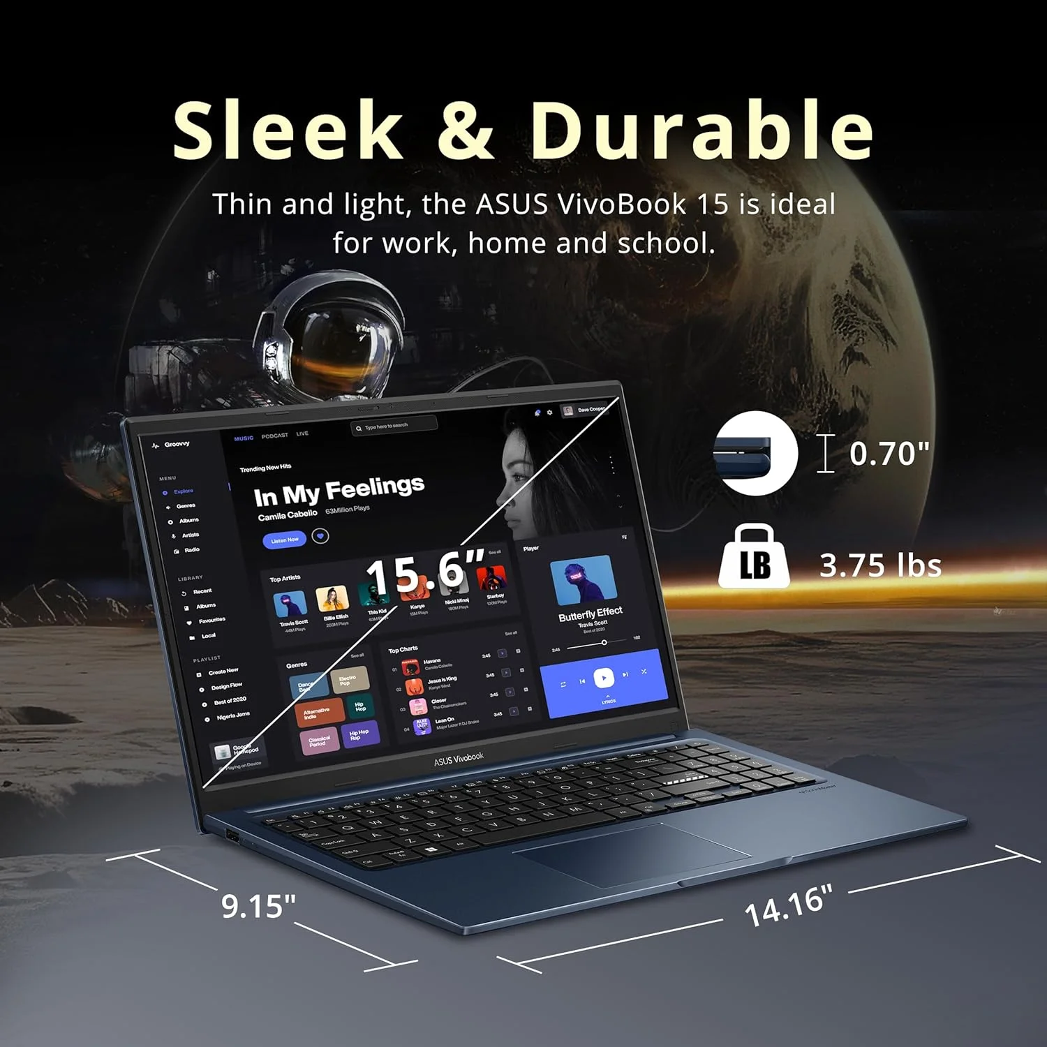 لپ تاپ 15.6 اینچی ASUS Vivobook FHD، پردازنده Intel i5-1235U، رم 40 گیگابایتی DDR4، حافظه 2.16 ترابایتی (2 ترابایت SSD + مجموعه داکینگ استیشن 160 گیگابایتی)، گرافیک Intel Iris Xe، صفحه کلید اعداد، دوربین 720p HD، ویندوز 11 پرو، آبی آرام لپ تاپ 15.6 اینچی ASUS Vivobook FHD، پردازنده Intel i5-1235U، رم 40 گیگابایتی DDR4، حافظه 2.16 ترابایتی (2 ترابایت SSD + مجموعه داکینگ استیشن 160 گیگابایتی)، گرافیک Intel Iris Xe، صفحه کلید اعداد، دوربین 720p HD، ویندوز 11 پرو، آبی آرام