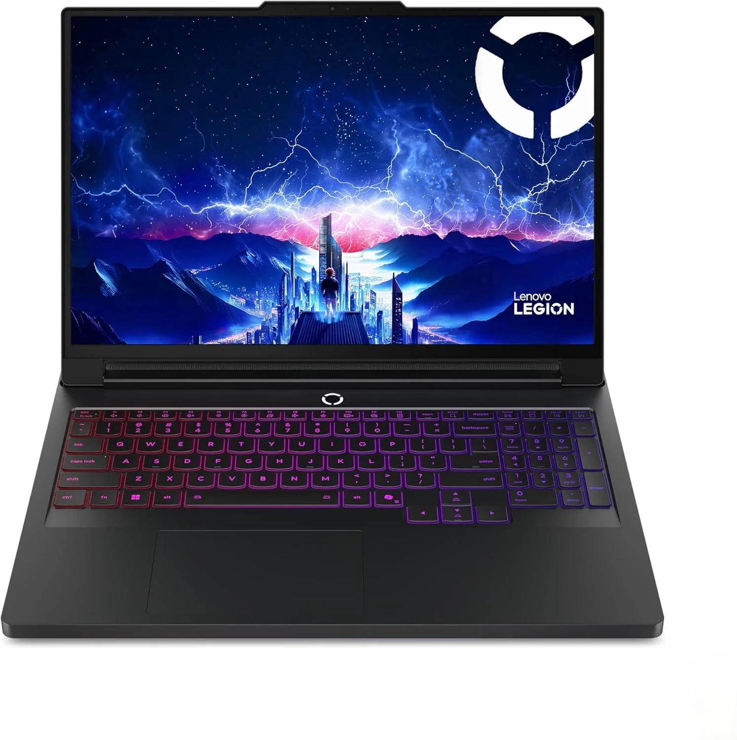 لپ تاپ لنوو Legion Pro 7 16IAX10H (2025) / پردازنده Intel Core Ultra 9-275HX / رم 64 گیگابایت / 2 ترابایت SSD / کارت گرافیک Nvidia RTX 5080 16GB GDDR7 / صفحه نمایش 16 اینچ WQXGA OLED 240Hz / ویندوز 11 پرو / مشکی اکلیپس / کیبورد En-RGB [83F50050PS]