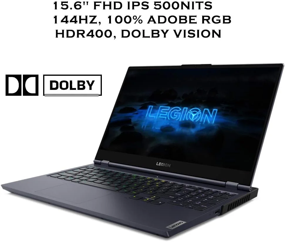 لپ تاپ گیمینگ Legion 7i، صفحه نمایش 15.6 اینچی FHD IPS 144Hz 500Nits، پردازنده i7-10750H، وب کم، کیبورد با نور پس زمینه RGB، وای فای 6، USB-C، تاندربولت 3، HDMI، کارت گرافیک GeForce RTX 2070 Super Max-Q 8GB، ویندوز 10، 16 گیگابایت رم، 1 ترابایت PCIe SSD لپ تاپ گیمینگ Legion 7i، صفحه نمایش 15.6 اینچی FHD IPS 144Hz 500Nits، پردازنده i7-10750H، وب کم، کیبورد با نور پس زمینه RGB، وای فای 6، USB-C، تاندربولت 3، HDMI، کارت گرافیک GeForce RTX 2070 Super Max-Q 8GB، ویندوز 10، 16 گیگابایت رم، 1 ترابایت PCIe SSD