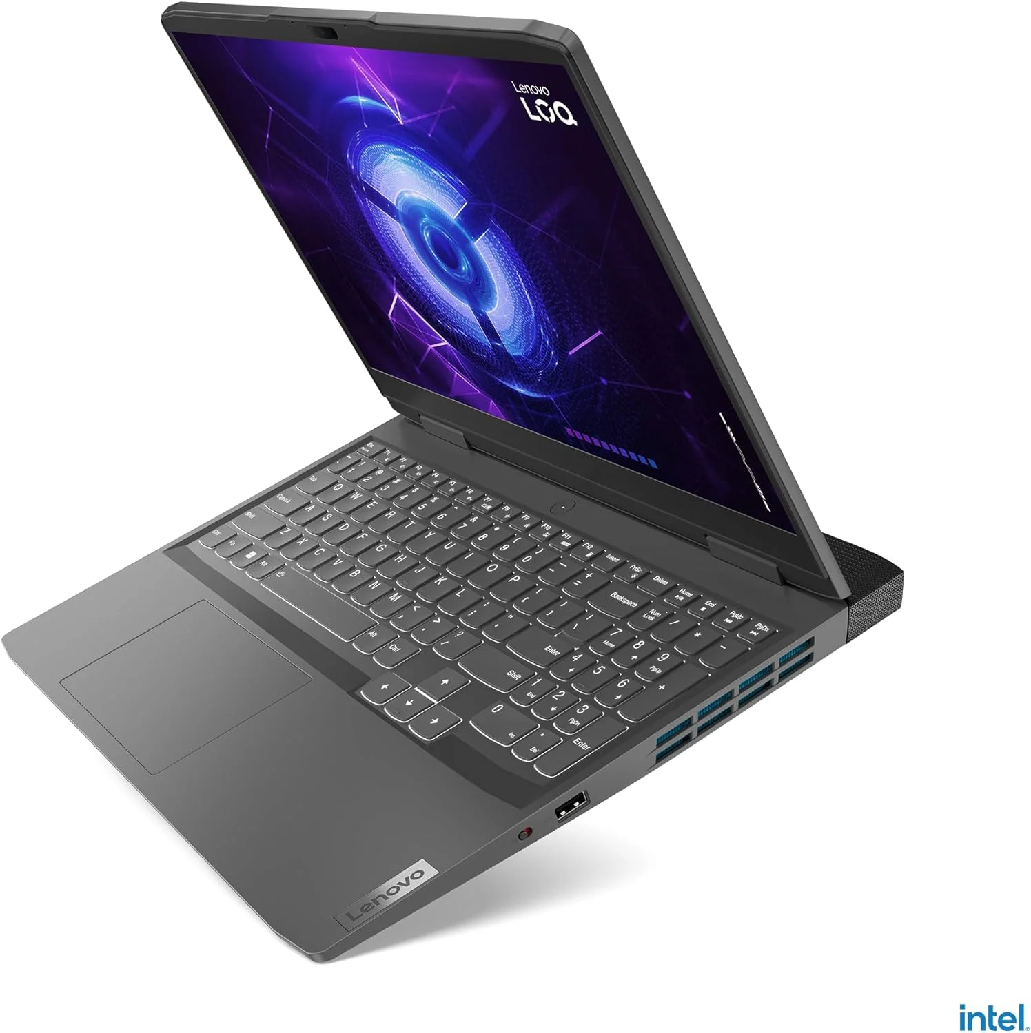 لپ تاپ گیمینگ Lenovo LOQ 15IRH8، صفحه نمایش 15.6 اینچی FHD، پردازنده Intel Core i7-13620H، رم 16 گیگابایتی، حافظه SSD 512 گیگابایتی، گرافیک 6 گیگابایتی NVIDIA GeForce RTX 4050، ویندوز 11 هوم، کیبورد انگلیسی، خاکستری لپ تاپ گیمینگ Lenovo LOQ 15IRH8، صفحه نمایش 15.6 اینچی FHD، پردازنده Intel Core i7-13620H، رم 16 گیگابایتی، حافظه SSD 512 گیگابایتی، گرافیک 6 گیگابایتی NVIDIA GeForce RTX 4050، ویندوز 11 هوم، کیبورد انگلیسی، خاکستری