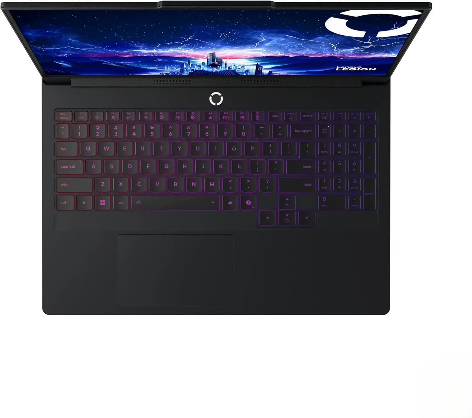 لپ تاپ لنوو Legion Pro 7 16IAX10H (2025) / پردازنده Intel Core Ultra 9-275HX / رم 64 گیگابایت / 2 ترابایت SSD / کارت گرافیک Nvidia RTX 5080 16GB GDDR7 / صفحه نمایش 16 اینچ WQXGA OLED 240Hz / ویندوز 11 پرو / مشکی اکلیپس / کیبورد En-RGB [83F50050PS]