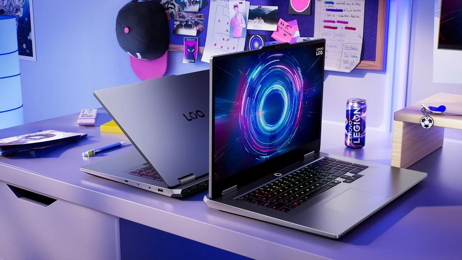 لپ تاپ گیمینگ لنوو LOQ 17IRX10 (خاکستری لونا) | NVIDIA RTX 5060 8GB | Intel Core i7-14700HX | 24GB RAM | 512GB SSD | صفحه نمایش 17.3 اینچی FHD 165Hz | ویندوز 11 [83JH0051AX]