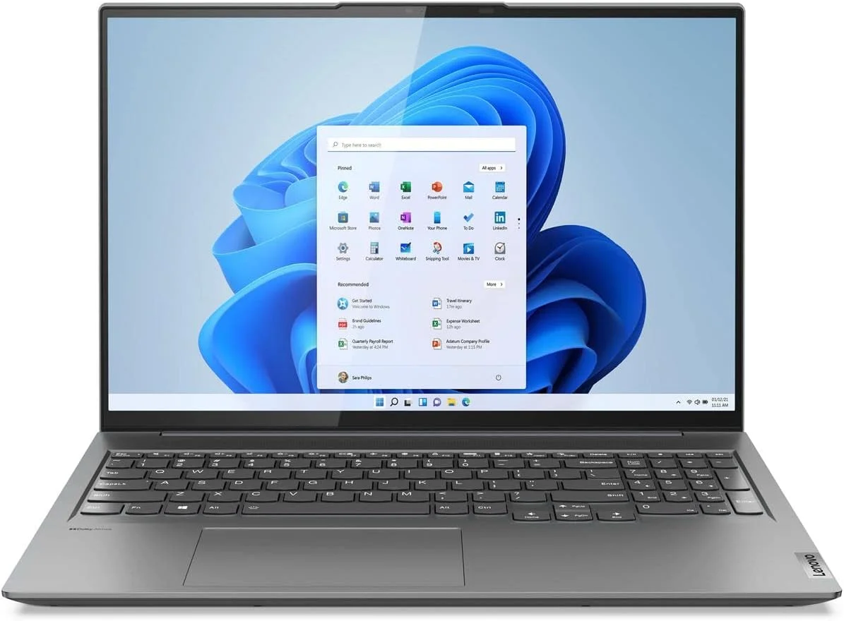 لپ تاپ لنوو مدل 82VB0002US، Slim 7i - کامپیوتر لپ تاپ - پردازنده Intel Core i7-12700H - صفحه نمایش لمسی 16 اینچی WQXGA - رم 16 گیگابایتی - حافظه SSD 1 ترابایتی - گرافیک Intel Arc A370M - ویندوز 11 لپ تاپ لنوو مدل 82VB0002US، Slim 7i - کامپیوتر لپ تاپ - پردازنده Intel Core i7-12700H - صفحه نمایش لمسی 16 اینچی WQXGA - رم 16 گیگابایتی - حافظه SSD 1 ترابایتی - گرافیک Intel Arc A370M - ویندوز 11