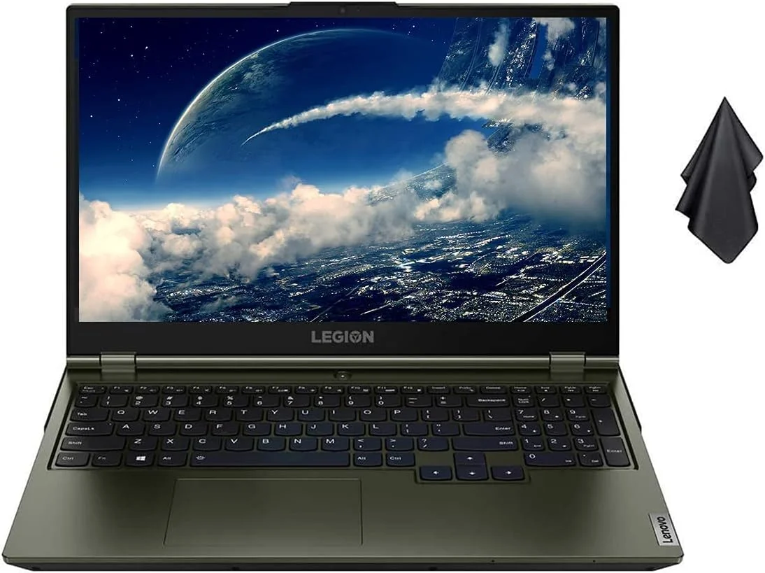 لپ تاپ گیمینگ لنوو Legion 5 با صفحه نمایش 15.6 اینچی FHD IPS 144Hz، پردازنده Intel Core I7-10750H، رم 16 گیگابایتی، 512 گیگابایت PCIe + 1 ترابایت HDD، کارت گرافیک GTX 1660 Ti، WiFi، کیبورد با نور پس زمینه، HDMI، ویندوز 10 هوم، رنگ Dark Moss لپ تاپ گیمینگ لنوو Legion 5 با صفحه نمایش 15.6 اینچی FHD IPS 144Hz، پردازنده Intel Core I7-10750H، رم 16 گیگابایتی، 512 گیگابایت PCIe + 1 ترابایت HDD، کارت گرافیک GTX 1660 Ti، WiFi، کیبورد با نور پس زمینه، HDMI، ویندوز 10 هوم، رنگ Dark Moss