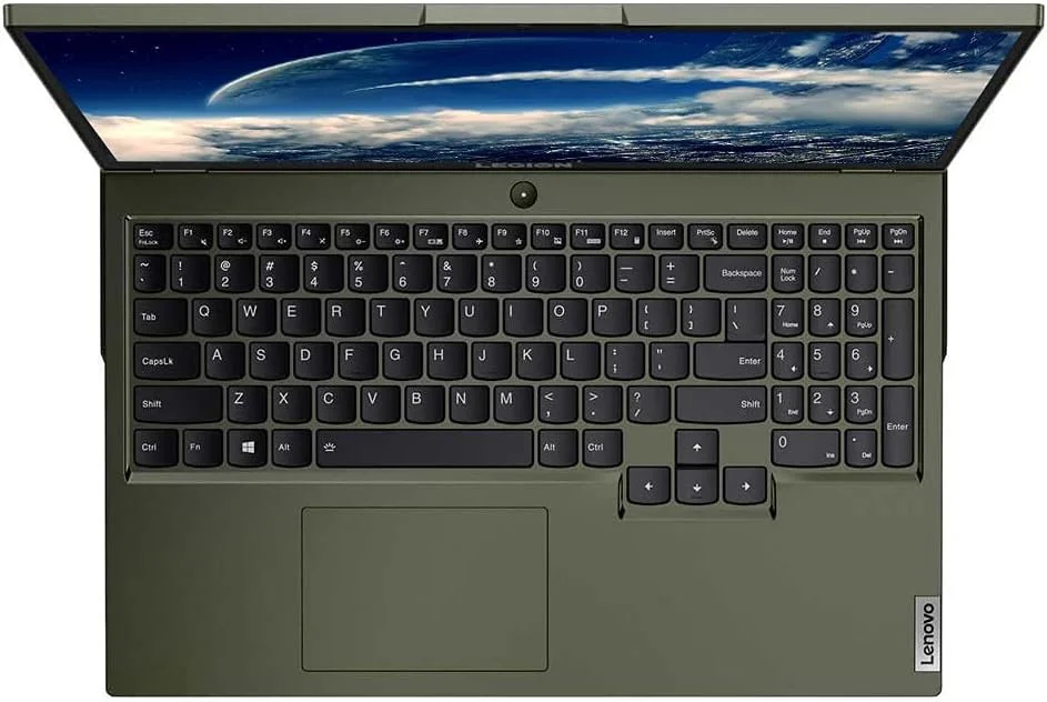 لپ تاپ گیمینگ لنوو Legion 5 با صفحه نمایش 15.6 اینچی FHD IPS 144Hz، پردازنده Intel Core I7-10750H، رم 16 گیگابایتی، 512 گیگابایت PCIe + 1 ترابایت HDD، کارت گرافیک GTX 1660 Ti، WiFi، کیبورد با نور پس زمینه، HDMI، ویندوز 10 هوم، رنگ Dark Moss لپ تاپ گیمینگ لنوو Legion 5 با صفحه نمایش 15.6 اینچی FHD IPS 144Hz، پردازنده Intel Core I7-10750H، رم 16 گیگابایتی، 512 گیگابایت PCIe + 1 ترابایت HDD، کارت گرافیک GTX 1660 Ti، WiFi، کیبورد با نور پس زمینه، HDMI، ویندوز 10 هوم، رنگ Dark Moss