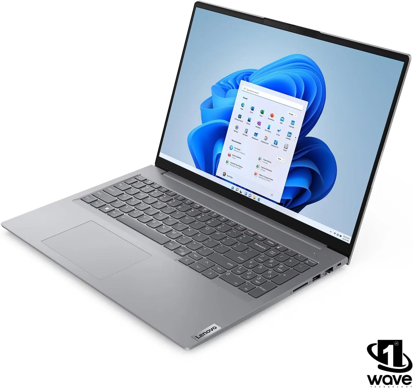 لپ تاپ تجاری لنوو ThinkBook 16 Gen 6 - پردازنده نسل سیزدهم Intel Core i5-13420H، صدای Dolby، گرافیک Intel UHD، ویندوز 11 پرو (شامل پایه لپ تاپ + ماوس + آنتی ویروس + پد موج اول) (32 گیگابایت رم | 512 گیگابایت SSD) لپ تاپ تجاری لنوو ThinkBook 16 Gen 6 - پردازنده نسل سیزدهم Intel Core i5-13420H، صدای Dolby، گرافیک Intel UHD، ویندوز 11 پرو (شامل پایه لپ تاپ + ماوس + آنتی ویروس + پد موج اول) (32 گیگابایت رم | 512 گیگابایت SSD)