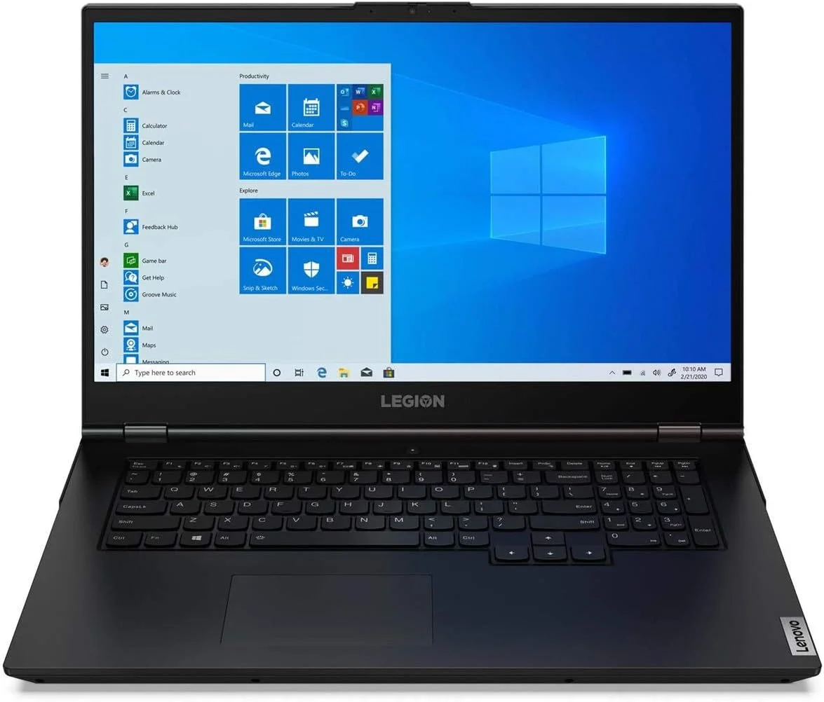 لپ تاپ گیمینگ لنوو Legion 5 با صفحه نمایش 17.3 اینچی Full HD، پردازنده Intel Core i7-10750H 2.6GHz، رم 16 گیگابایتی، حافظه SSD 256 گیگابایتی + هارد دیسک 1 ترابایتی، کارت گرافیک NVIDIA GeForce RTX 2060 6GB، ویندوز 10 هوم، مشکی فانتوم لپ تاپ گیمینگ لنوو Legion 5 با صفحه نمایش 17.3 اینچی Full HD، پردازنده Intel Core i7-10750H 2.6GHz، رم 16 گیگابایتی، حافظه SSD 256 گیگابایتی + هارد دیسک 1 ترابایتی، کارت گرافیک NVIDIA GeForce RTX 2060 6GB، ویندوز 10 هوم، مشکی فانتوم