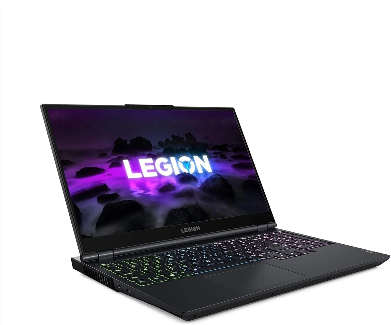 لپ تاپ گیمینگ 15.6 اینچی لنوو Legion 5، نرخ نوسازی 120 هرتز، پردازنده AMD Ryzen 7 4800H، رم 8 گیگابایت، حافظه SSD 512 گیگابایت، کارت گرافیک GTX 1650 4 گیگابایت، پردازنده AMD Ryzen 7 4800H هشت هسته ای، نرخ نوسازی 120 هرتز، کارت گرافیک NVIDIA GeForce GTX 1650 4GB GDDR6 Legion Ultimate، مشکی
