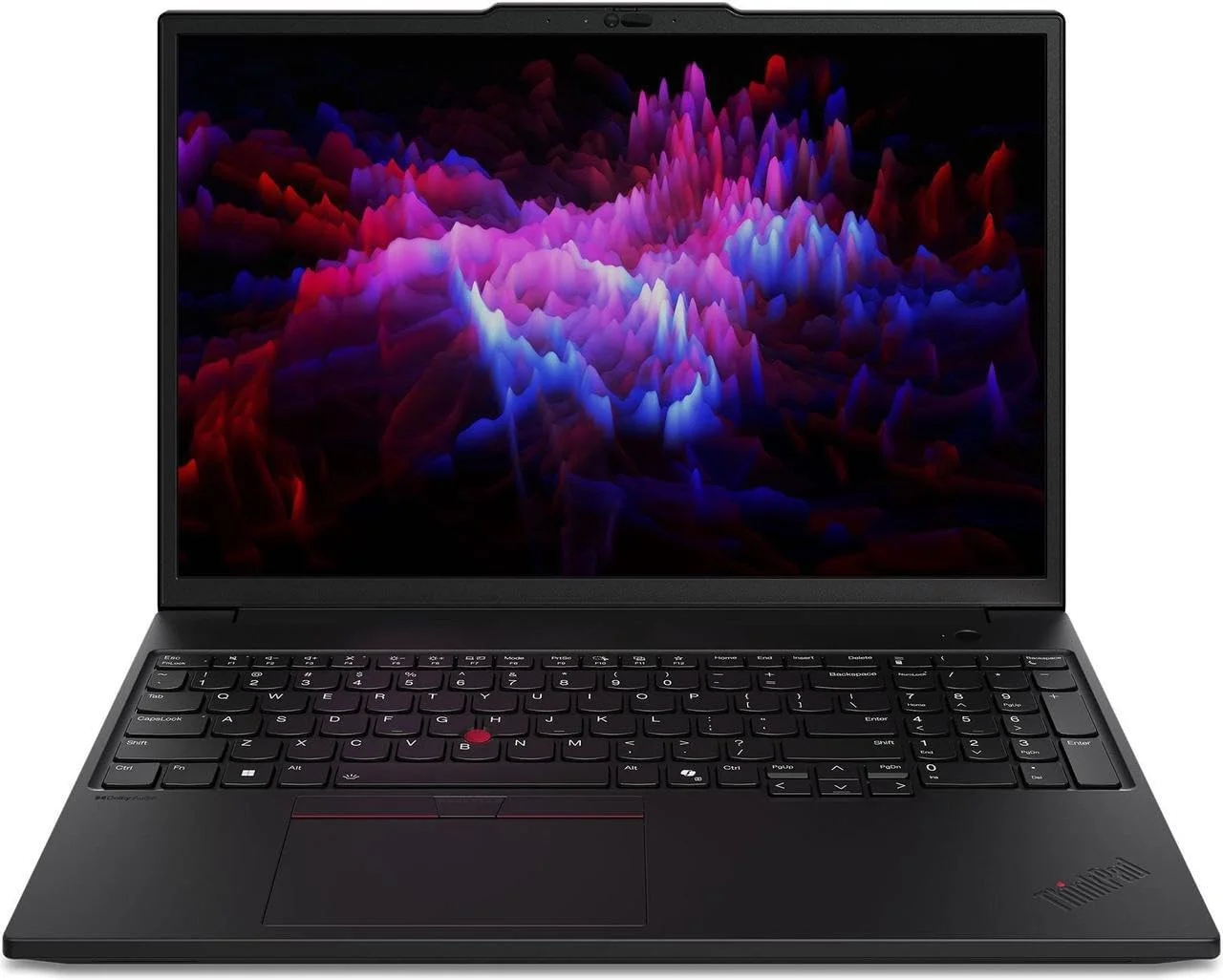 لپ تاپ Lenovo ThinkPad P16s Gen 3 با پردازنده Intel Core Ultra 7 155H، صفحه نمایش 16 اینچی WQUXGA OLED 100% DCI-P3 بدون لمس، 96 گیگابایت حافظه رم، 2 ترابایت SSD، کارت گرافیک NVIDIA RTX 500 Ada، دوربین 5 مگاپیکسلی RGB+IR و ویندوز 11 پرو