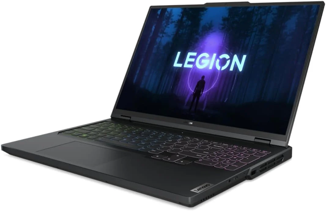 لپ تاپ گیمینگ 16 اینچی Lenovo Legion Pro 5i، صفحه نمایش 2560 x 1600 WQXGA 240 هرتز، پردازنده نسل سیزدهم اینتل 24 هسته ای i9-13900HX، کارت گرافیک NVIDIA GeForce RTX 4070 8G، رم 64 گیگابایتی DDR5، حافظه SSD NVMe 2 ترابایتی، ویندوز 11 پرو - خاکستری اونیکس