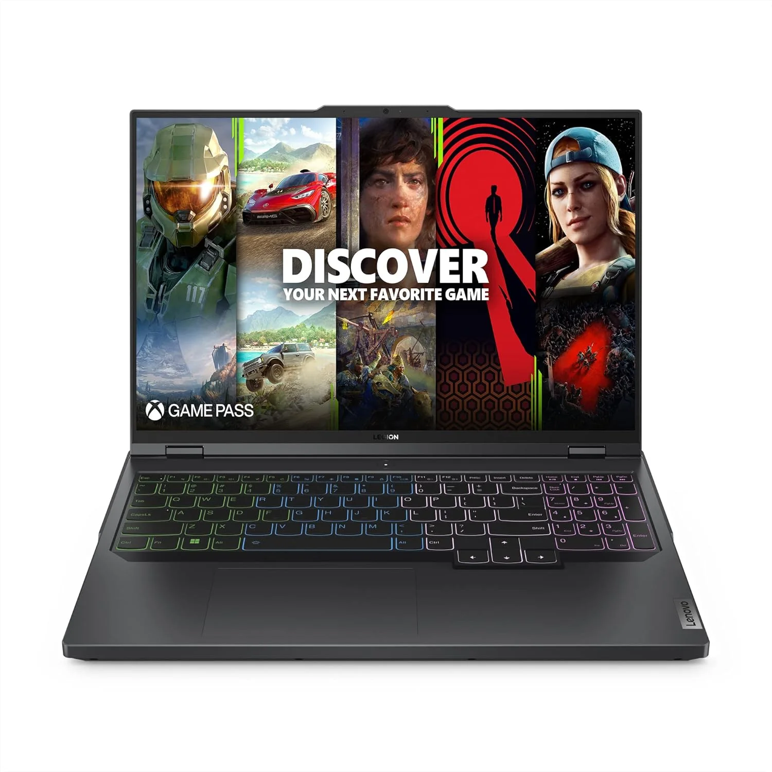 لپ تاپ گیمینگ 16 اینچی Lenovo Legion Pro 5i، صفحه نمایش 2560 x 1600 WQXGA 240Hz، نسل سیزدهم اینتل 24 هسته ای i9-13900HX، NVIDIA GeForce RTX 4070 8G، رم 32 گیگابایتی DDR5، SSD NVMe 1 ترابایتی، ویندوز 11 پرو - خاکستری اونیکس