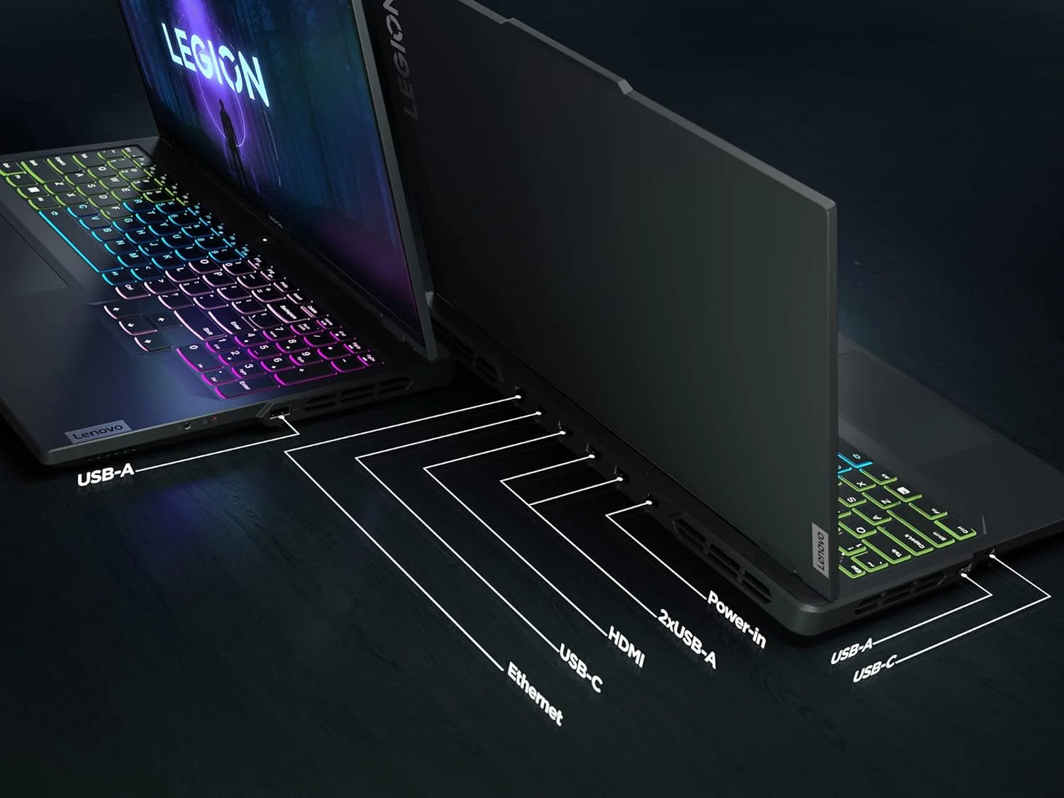 لپ تاپ گیمینگ 16 اینچی Lenovo Legion Pro 5i، صفحه نمایش 2560 x 1600 WQXGA 240Hz، نسل سیزدهم اینتل 24 هسته ای i9-13900HX، NVIDIA GeForce RTX 4070 8G، رم 32 گیگابایتی DDR5، SSD NVMe 1 ترابایتی، ویندوز 11 پرو - خاکستری اونیکس لپ تاپ گیمینگ 16 اینچی Lenovo Legion Pro 5i، صفحه نمایش 2560 x 1600 WQXGA 240Hz، نسل سیزدهم اینتل 24 هسته ای i9-13900HX، NVIDIA GeForce RTX 4070 8G، رم 32 گیگابایتی DDR5، SSD NVMe 1 ترابایتی، ویندوز 11 پرو - خاکستری اونیکس