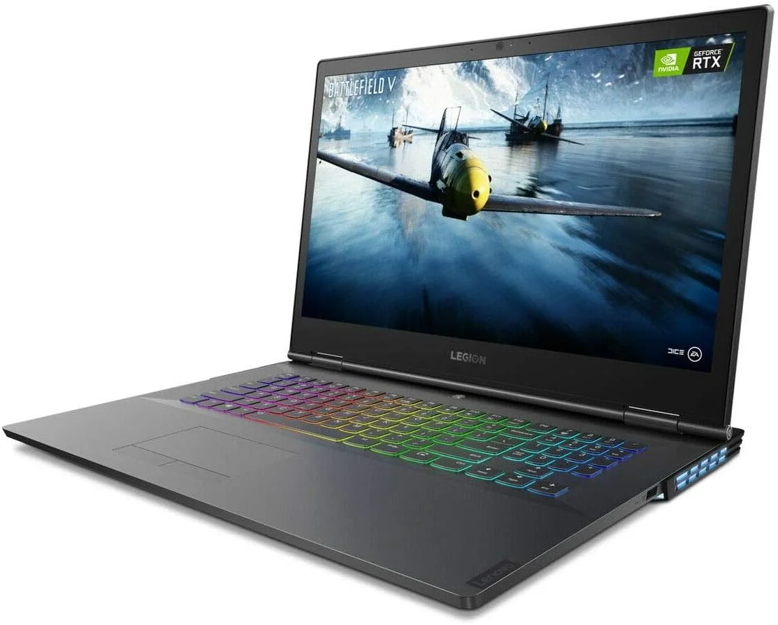 لپ تاپ گیمینگ لنوو Legion Y740، صفحه نمایش 17.3 اینچی FHD (1920 x 1080) 144Hz G-Sync، پردازنده نسل نهم Intel Core i7-9750H، رم 16 گیگابایتی، SSD 512 گیگابایتی، کارت گرافیک NVIDIA GeForce RTX 2070 با Max-Q، ویندوز 10