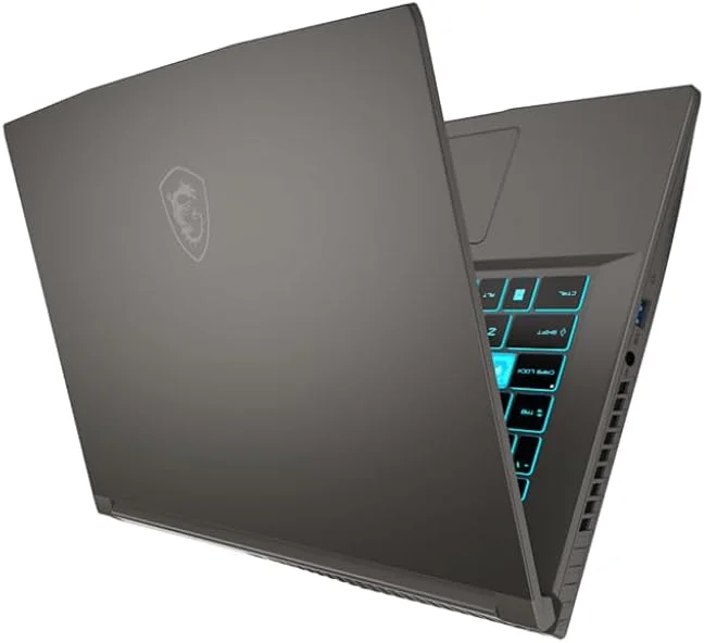 لپ تاپ گیمینگ MSI Thin 15 B13UC، صفحه نمایش 15.6 اینچی FHD 144Hz، پردازنده Intel Core i7-13620H، رم 16 گیگابایت، SSD 512 گیگابایت، کارت گرافیک Nvidia RTX3050 4GB GDDR6، ویندوز 11، کیبورد انگلیسی/عربی - [9S7-16R831-2610]