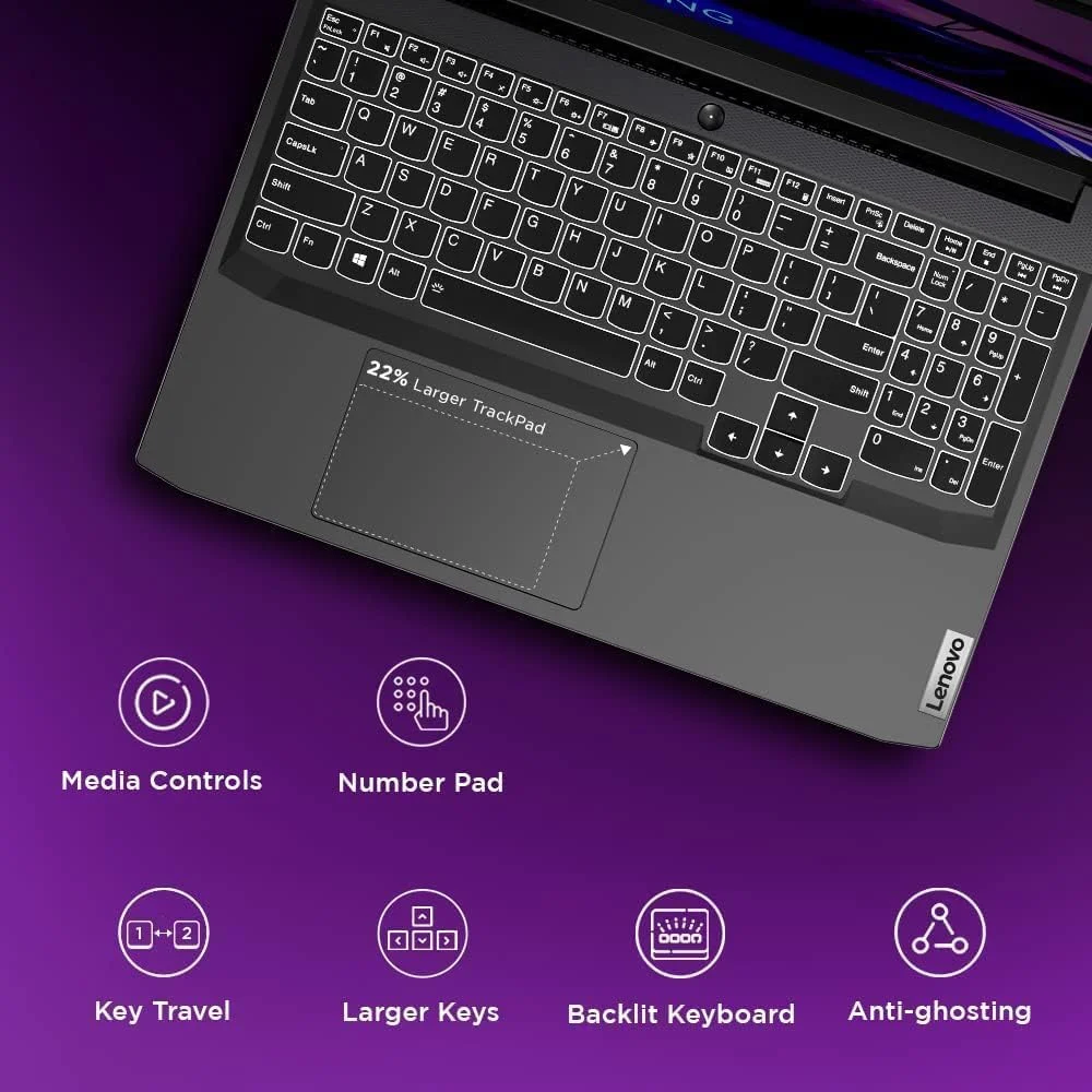 لپ تاپ گیمینگ Lenovo-LOQ RTX 4060 - AMD Ryzen 7 7435HS قوی تر از i7-12650H - صفحه نمایش 15.6 اینچی FHD IPS G-SYNC - ویندوز 11 - کیبورد با نور پس زمینه - کامپیوتر گیمر 2024 (32 گیگابایت رم DDR5 | 2 ترابایت SSD PCIe) لپ تاپ گیمینگ Lenovo-LOQ RTX 4060 - AMD Ryzen 7 7435HS قوی تر از i7-12650H - صفحه نمایش 15.6 اینچی FHD IPS G-SYNC - ویندوز 11 - کیبورد با نور پس زمینه - کامپیوتر گیمر 2024 (32 گیگابایت رم DDR5 | 2 ترابایت SSD PCIe)