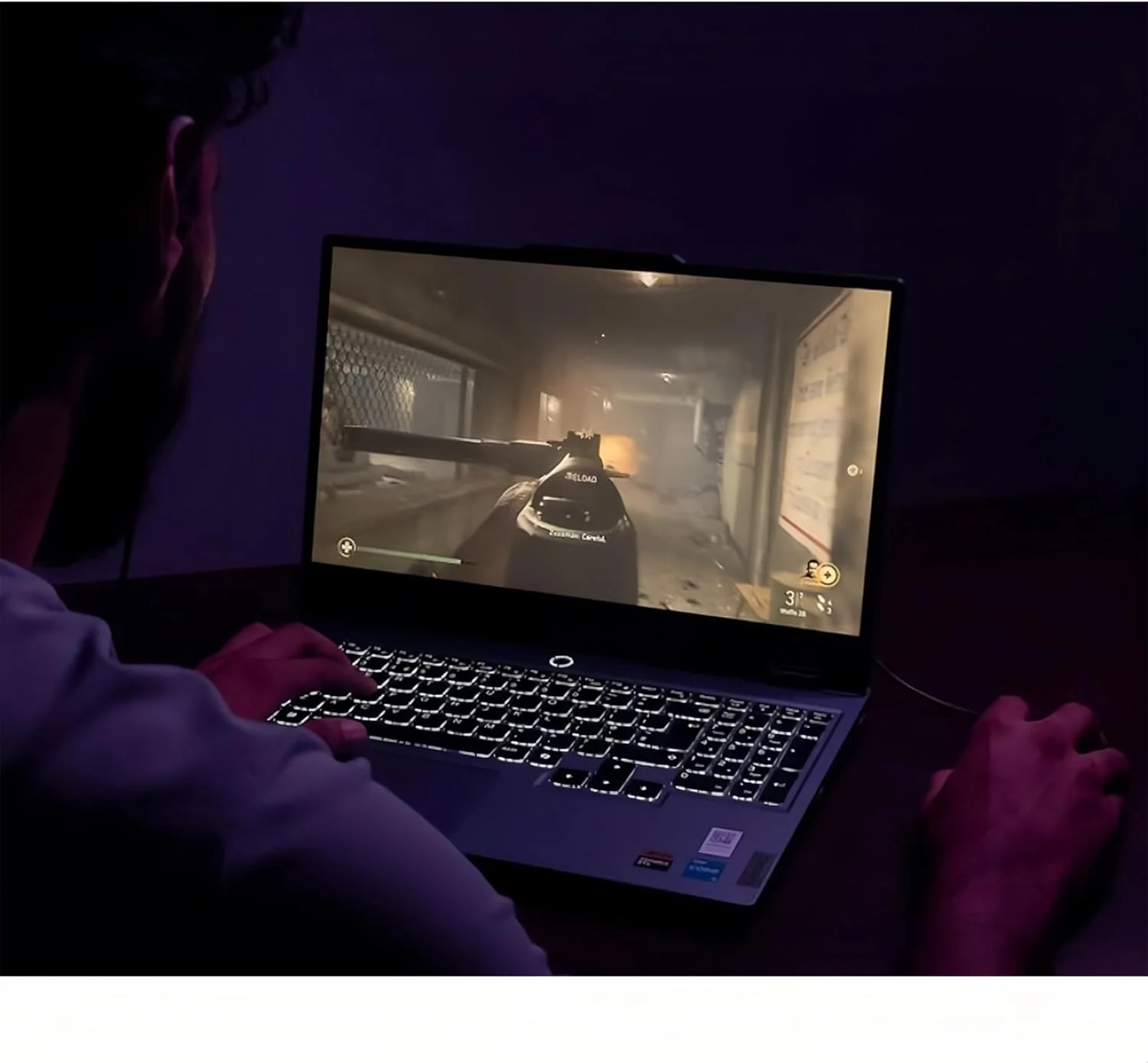 لپ تاپ گیمینگ Lenovo-LOQ RTX 4060 - AMD Ryzen 7 7435HS قوی تر از i7-12650H - صفحه نمایش 15.6 اینچی FHD IPS G-SYNC - ویندوز 11 - کیبورد با نور پس زمینه - کامپیوتر گیمر 2024 (32 گیگابایت رم DDR5 | 2 ترابایت SSD PCIe) لپ تاپ گیمینگ Lenovo-LOQ RTX 4060 - AMD Ryzen 7 7435HS قوی تر از i7-12650H - صفحه نمایش 15.6 اینچی FHD IPS G-SYNC - ویندوز 11 - کیبورد با نور پس زمینه - کامپیوتر گیمر 2024 (32 گیگابایت رم DDR5 | 2 ترابایت SSD PCIe)