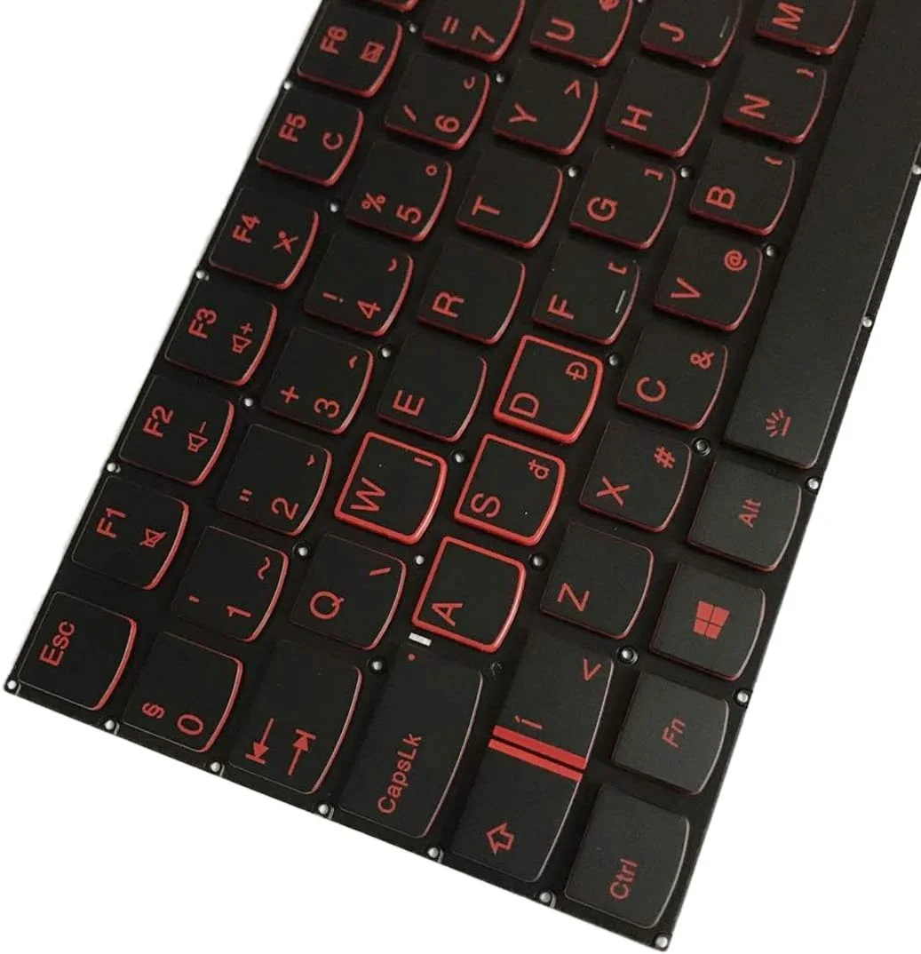 کیبورد جایگزین لپ تاپ نسخه UK با نور پس زمینه برای لپ تاپ های Lenovo Legion Y520 Y520-15IKB R720 Y720 Y720-15IKB کیبورد جایگزین لپ تاپ نسخه UK با نور پس زمینه برای لپ تاپ های Lenovo Legion Y520 Y520-15IKB R720 Y720 Y720-15IKB