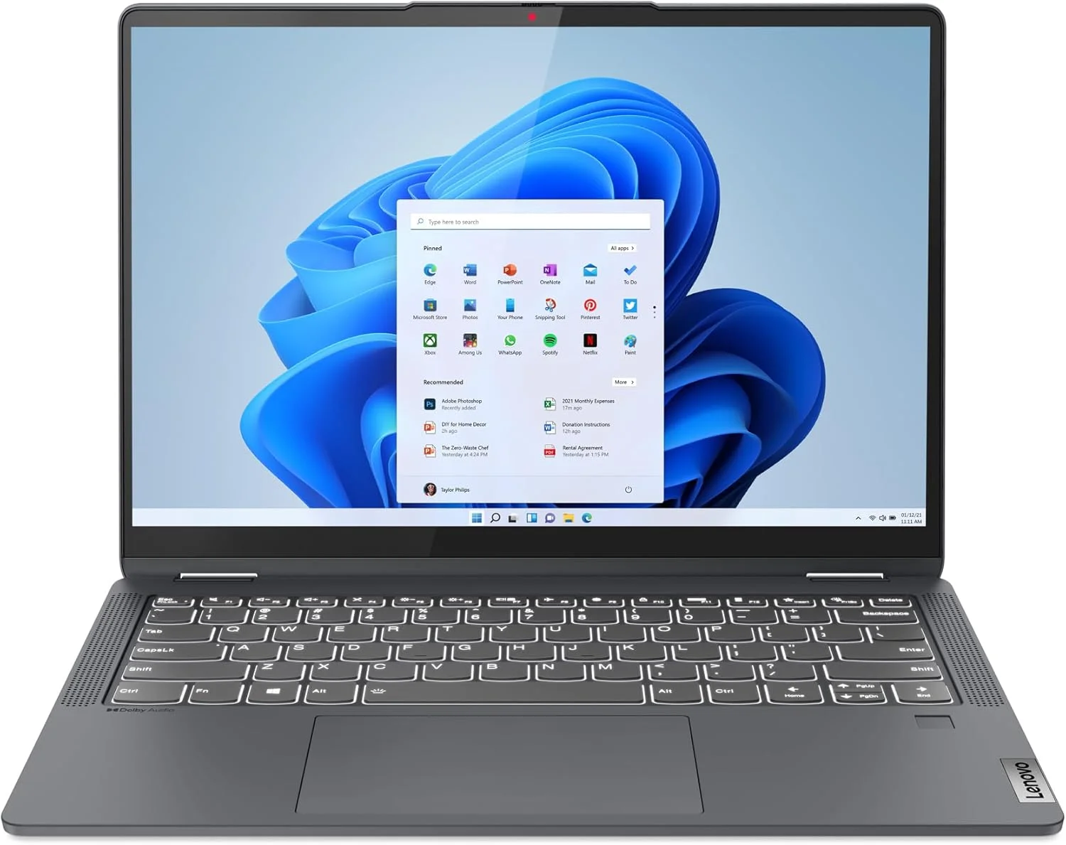 لپ تاپ 2 در 1 لنوو IdeaPad Flex 5i - (2023) - نوت بوک روزمره - ویندوز 11 - صفحه نمایش لمسی 14 اینچی WUXGA - حافظه 8 گیگابایتی - فضای ذخیره سازی 256 گیگابایتی - پردازنده Intel Core i3-1215U - حسگر اثر انگشت - خاکستری طوفانی لپ تاپ 2 در 1 لنوو IdeaPad Flex 5i - (2023) - نوت بوک روزمره - ویندوز 11 - صفحه نمایش لمسی 14 اینچی WUXGA - حافظه 8 گیگابایتی - فضای ذخیره سازی 256 گیگابایتی - پردازنده Intel Core i3-1215U - حسگر اثر انگشت - خاکستری طوفانی
