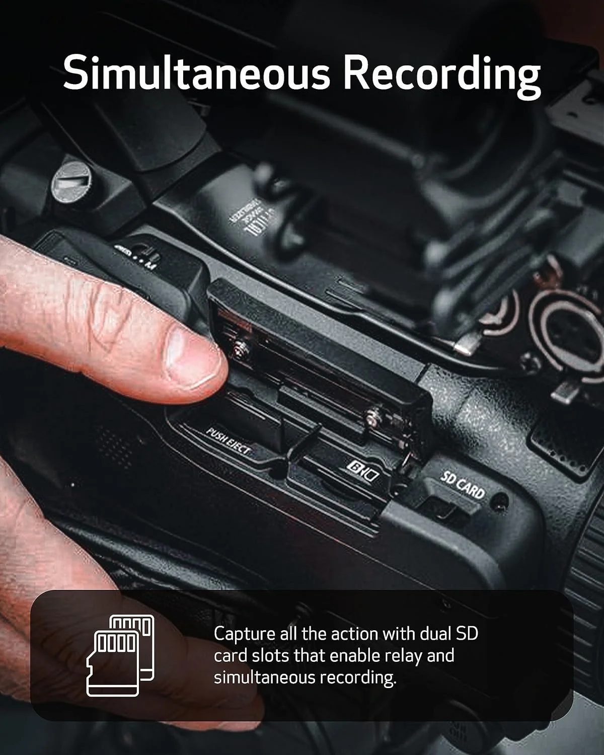 دوربین فیلمبرداری حرفه ای Canon XA75، فیلمبرداری، ضبط و پخش ویدئوهای 4K UHD، لنز زوم اپتیکال 15x، ترمینال 3G SDI و XLR، مشکی
