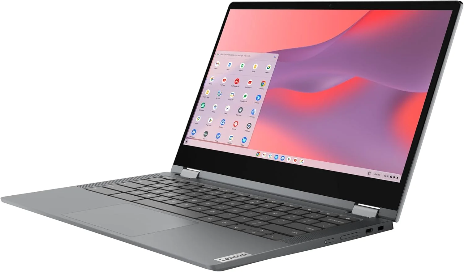 لنوو - 2022 - Flex 5 - لپ تاپ Chromebook 2-in-1 - پردازنده Intel Celeron N5205U - صفحه نمایش لمسی 13.3 اینچی FHD - رم 4 گیگابایتی - حافظه 64 گیگابایتی - گرافیک UHD - سیستم عامل Chrome لنوو - 2022 - Flex 5 - لپ تاپ Chromebook 2-in-1 - پردازنده Intel Celeron N5205U - صفحه نمایش لمسی 13.3 اینچی FHD - رم 4 گیگابایتی - حافظه 64 گیگابایتی - گرافیک UHD - سیستم عامل Chrome