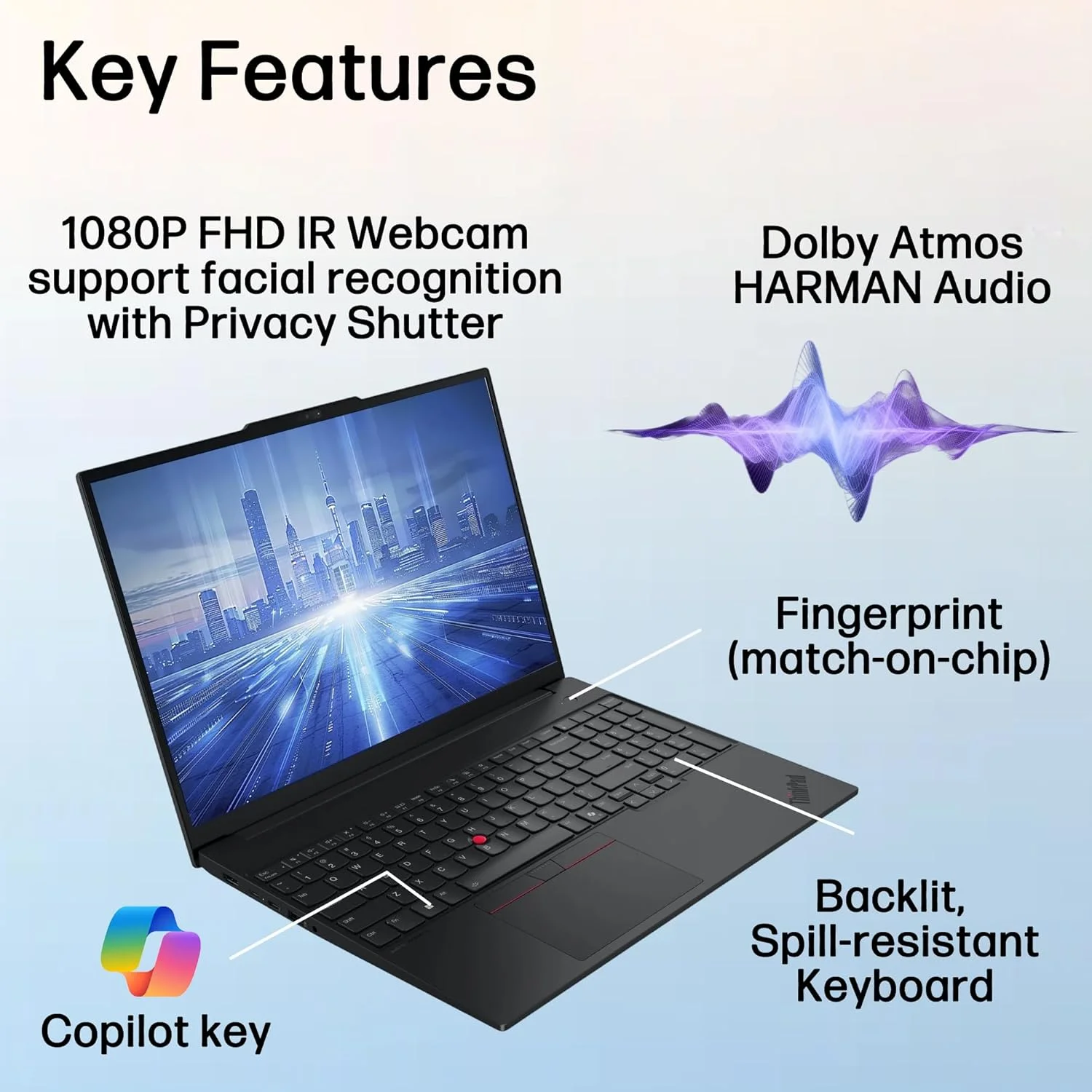 لپ تاپ تجاری هوش مصنوعی Lenovo ThinkPad E16 Gen 3 (صفحه نمایش 16 اینچی FHD+ ضد تابش نور، پردازنده 12 هسته ای Intel Ultra 5 225U (بیشتر از i7-1365U)، رم 32 گیگابایتی DDR5، حافظه SSD 1 ترابایتی) اثر انگشت، وب کم IR 1080P، تاندربولت 4، ویندوز 11 پرو، 2025 لپ تاپ تجاری هوش مصنوعی Lenovo ThinkPad E16 Gen 3 (صفحه نمایش 16 اینچی FHD+ ضد تابش نور، پردازنده 12 هسته ای Intel Ultra 5 225U (بیشتر از i7-1365U)، رم 32 گیگابایتی DDR5، حافظه SSD 1 ترابایتی) اثر انگشت، وب کم IR 1080P، تاندربولت 4، ویندوز 11 پرو، 2025