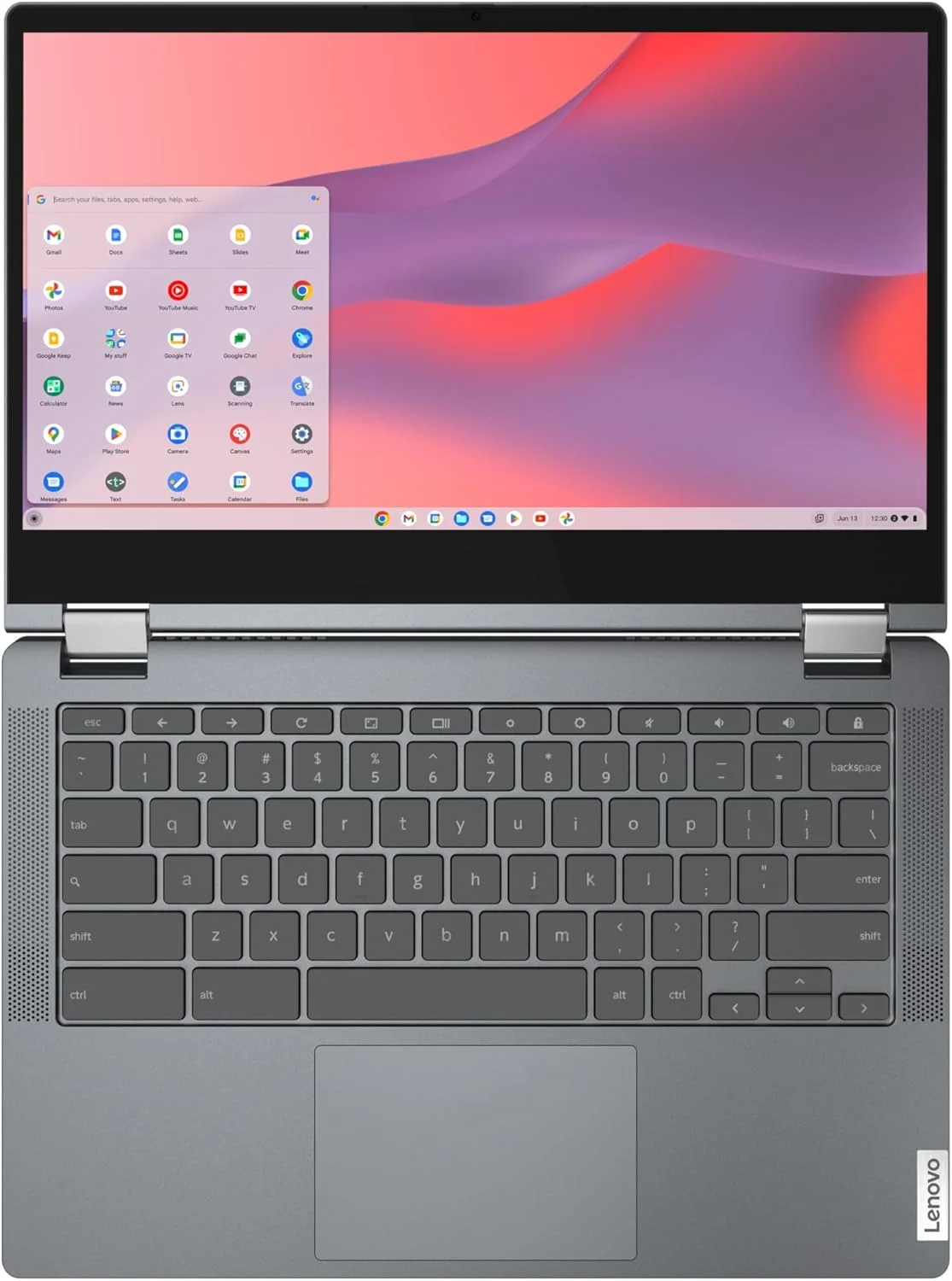 لنوو - 2022 - Flex 5 - لپ تاپ Chromebook 2-in-1 - پردازنده Intel Celeron N5205U - صفحه نمایش لمسی 13.3 اینچی FHD - رم 4 گیگابایتی - حافظه 64 گیگابایتی - گرافیک UHD - سیستم عامل Chrome لنوو - 2022 - Flex 5 - لپ تاپ Chromebook 2-in-1 - پردازنده Intel Celeron N5205U - صفحه نمایش لمسی 13.3 اینچی FHD - رم 4 گیگابایتی - حافظه 64 گیگابایتی - گرافیک UHD - سیستم عامل Chrome
