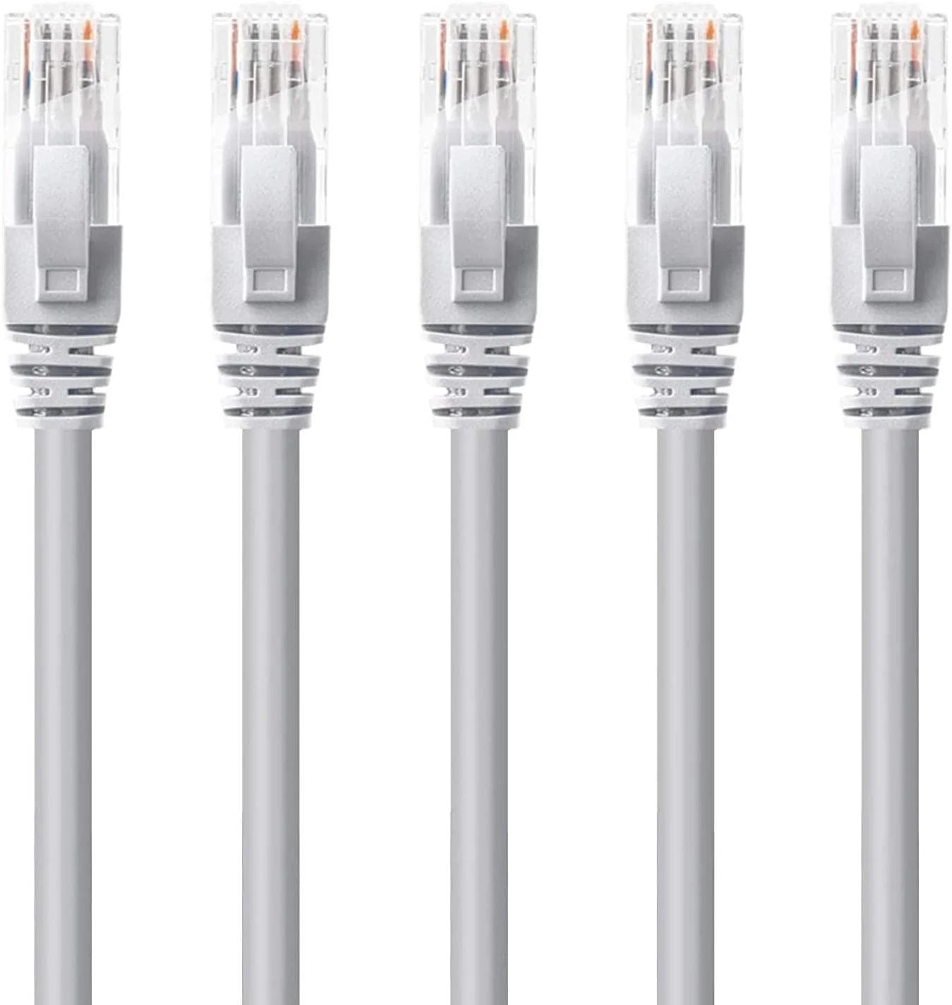 کابل شبکه کوتاه D-Link CAT6 Rj45 به طول 0.15 متر (6 اینچ) - کابل پچ اترنت RJ45 درجه یک بدون گیر (بسته 5 عددی)